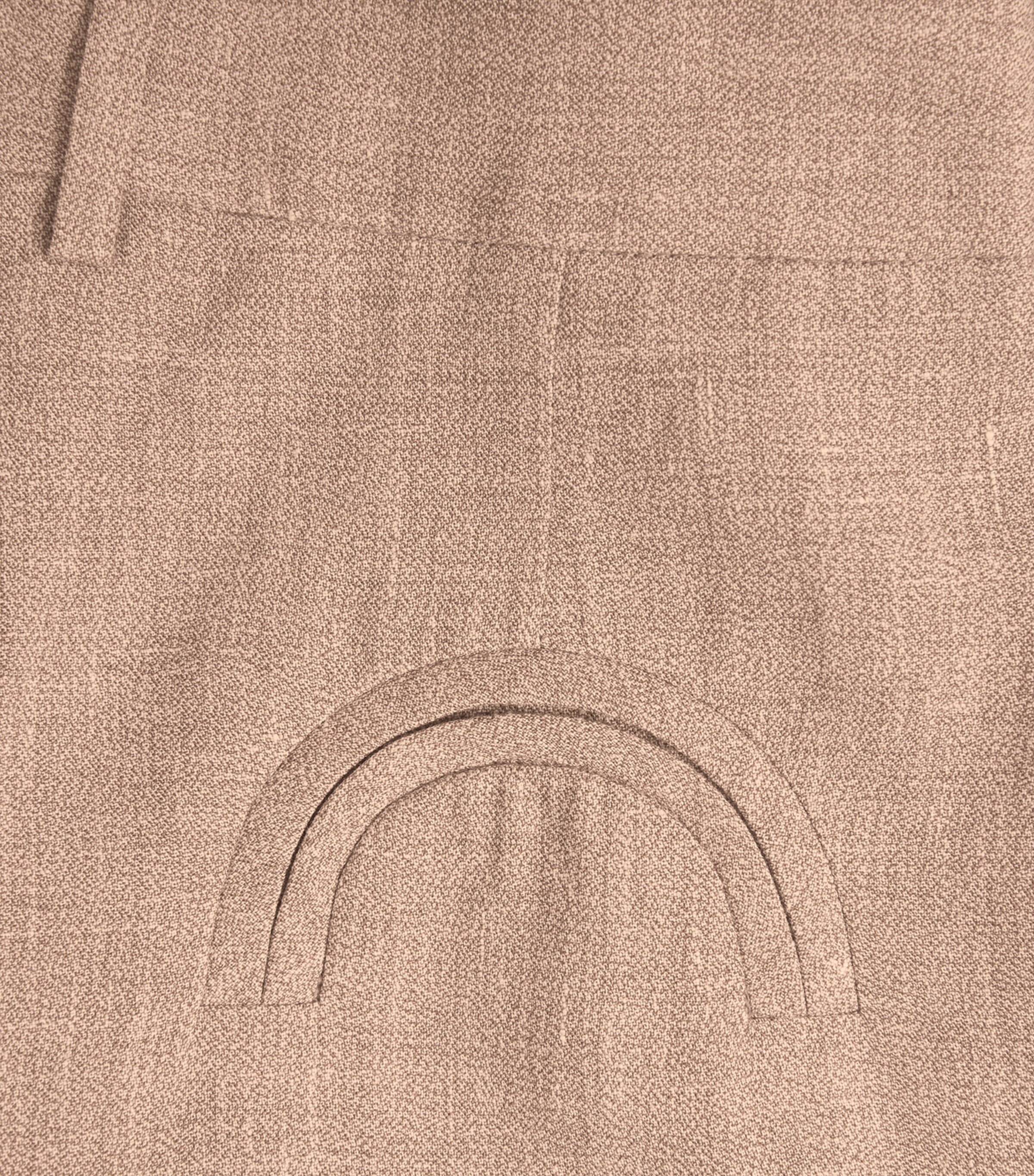 Linen-Blend Fox Tailored Trousers SAND MW01 Image 5