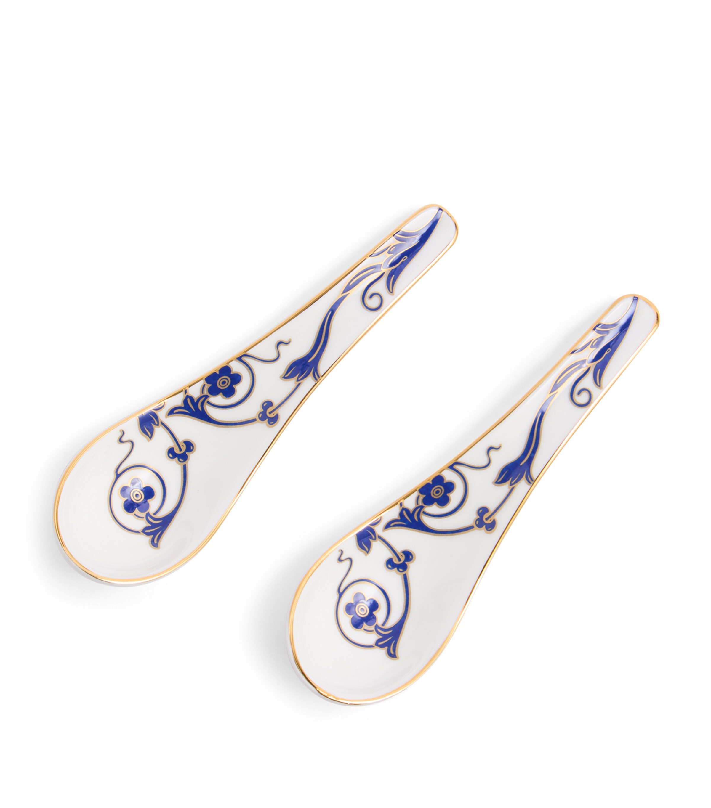 Wedgwood Set of 2 Soup Spoons Blue Image 3