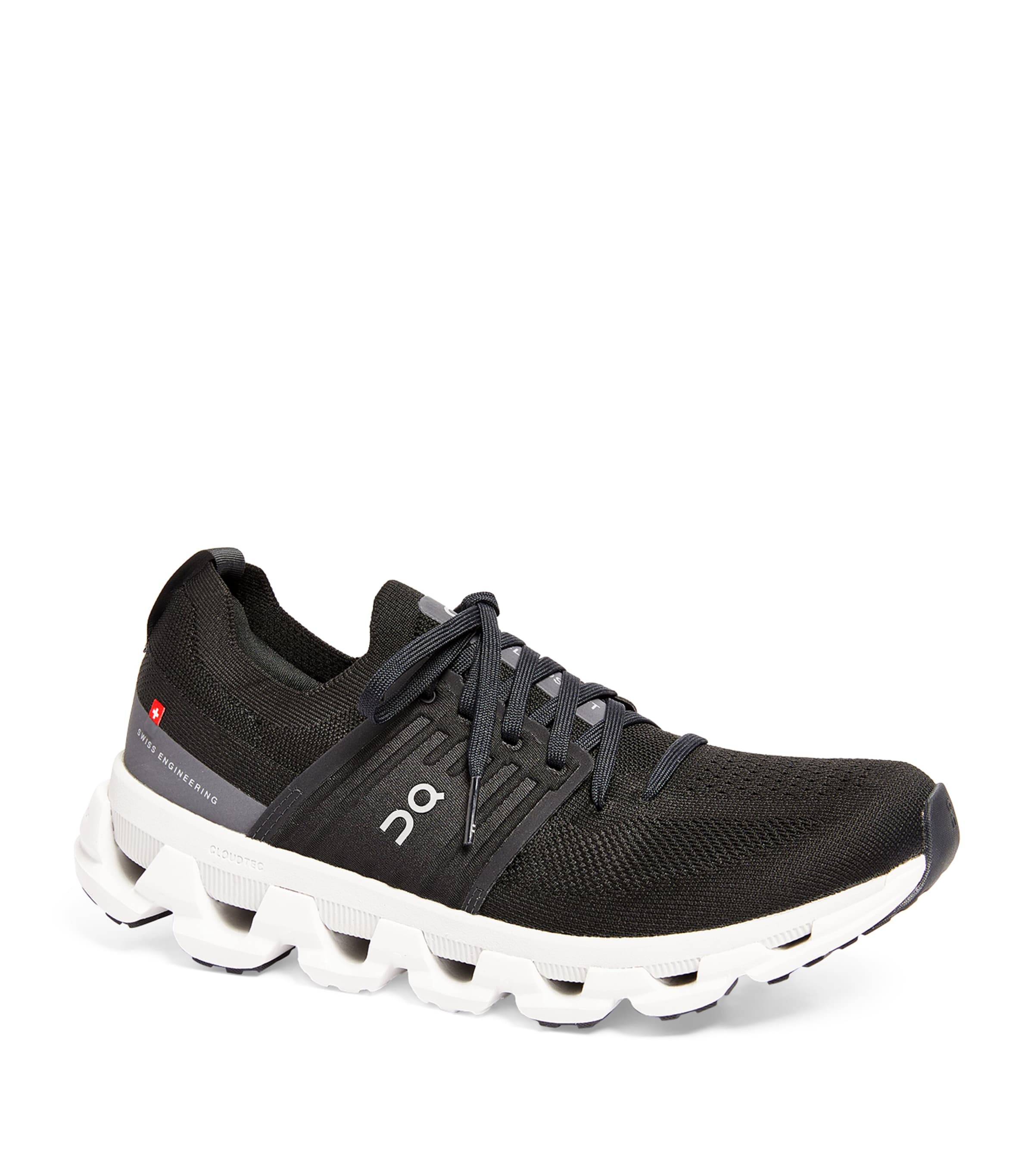 Cloudswift 3 Trainers ALL BLACK Image 4