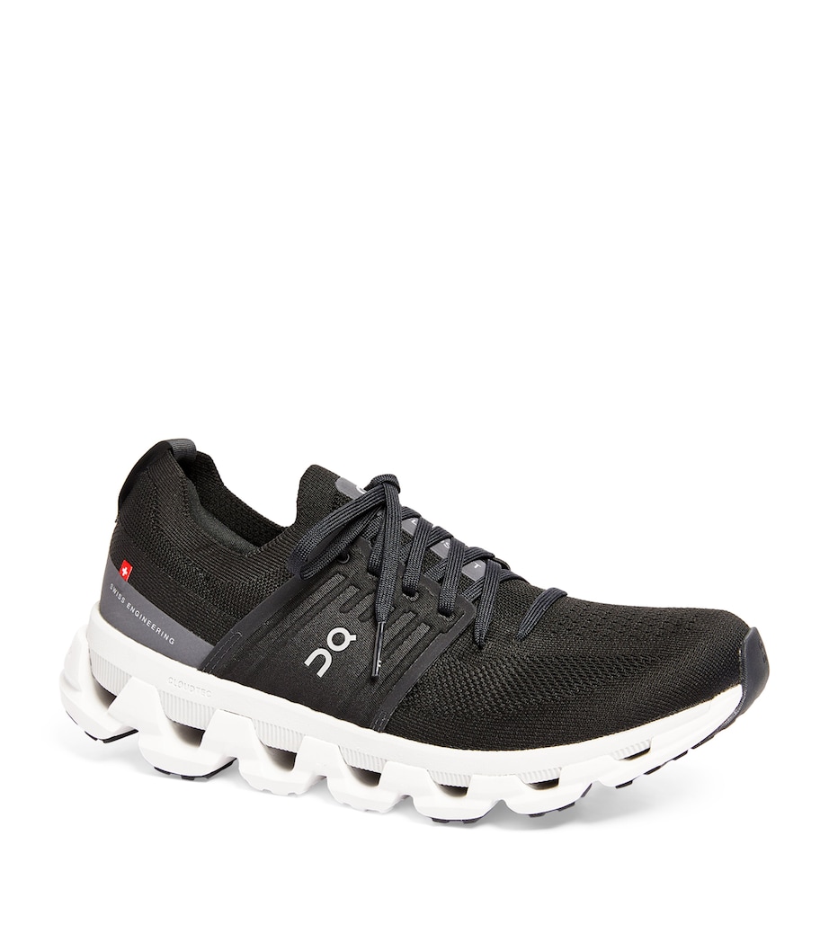 Cloudswift 3 Trainers ALL BLACK Image 4