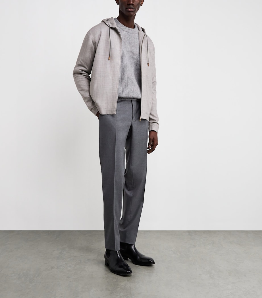 Cashmere Hoodie 22 GREY Image 2