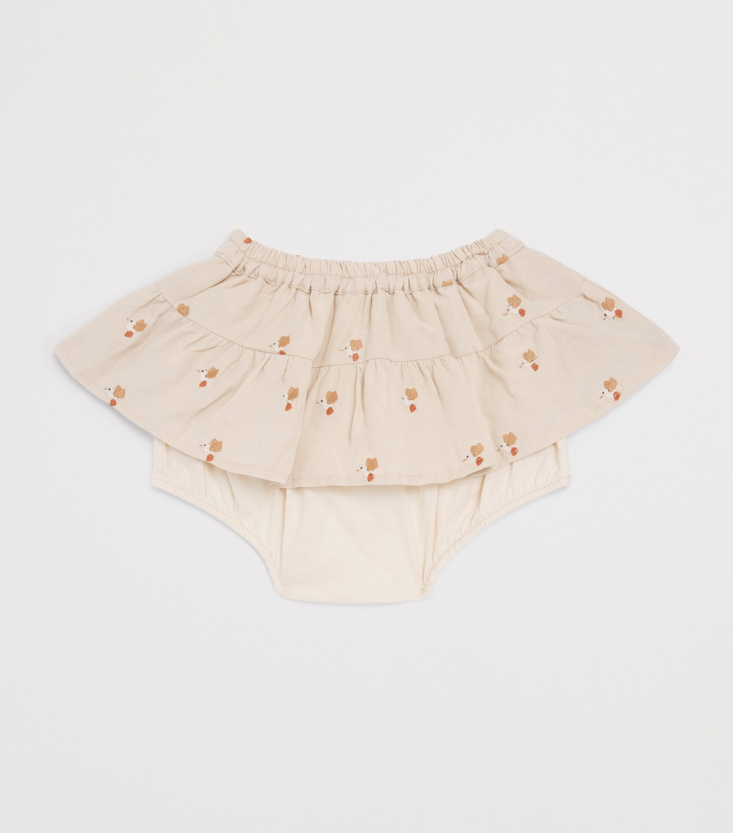 Donsje Hummingbird Ysa Skirt  (0-24 Months) Taupe Image 2