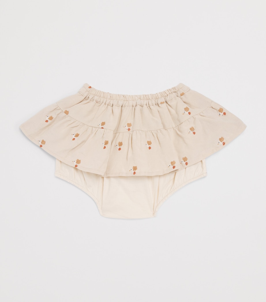 Donsje Hummingbird Ysa Skirt (0-24 Months) Taupe Image 2