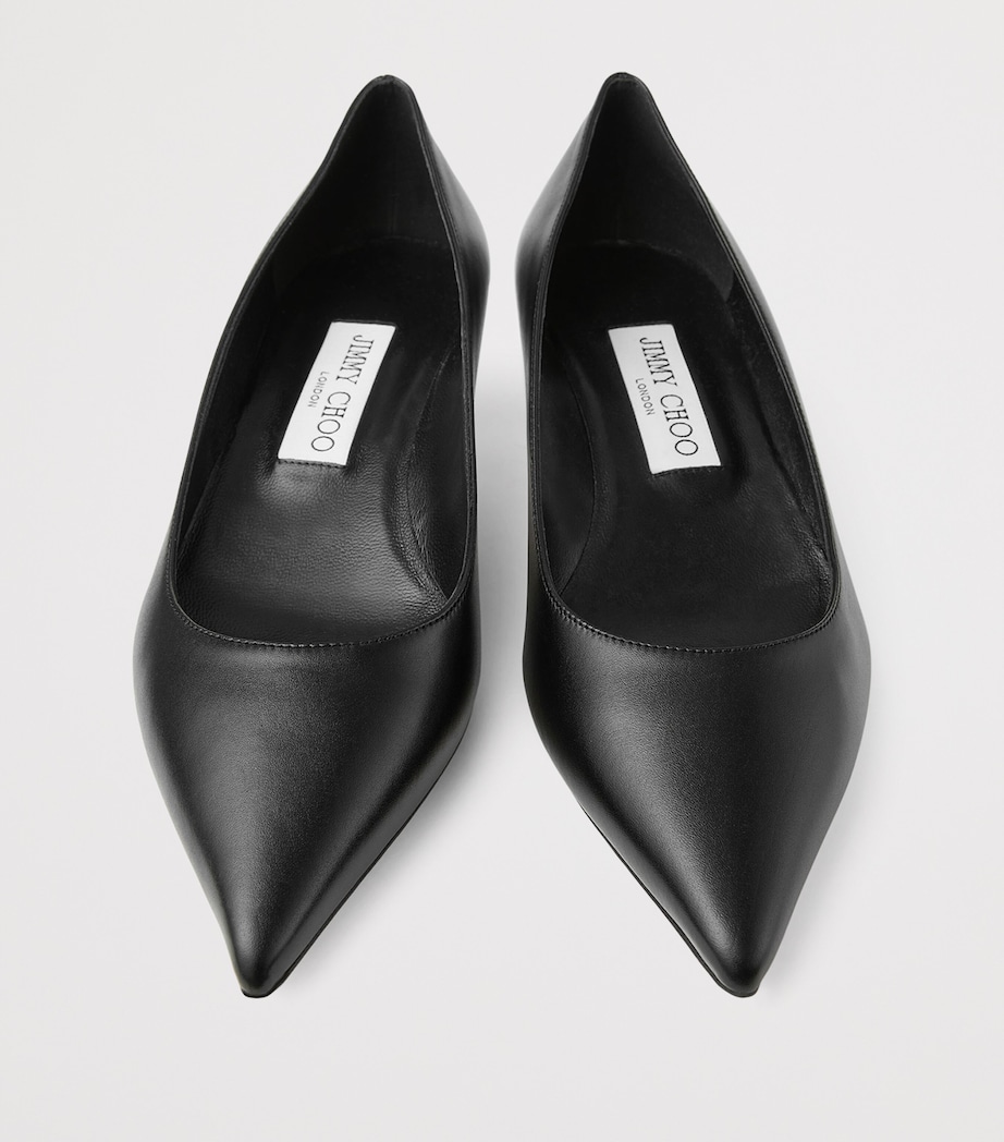 Amelia 35 Leather Pumps BLACK Image 4