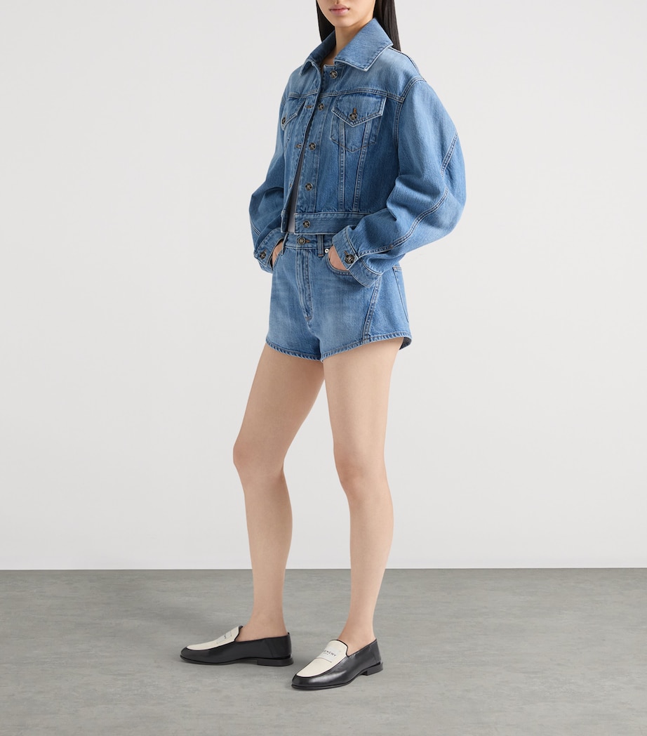 Cocoon Denim Jacket MEDIUM BLUE Image 3