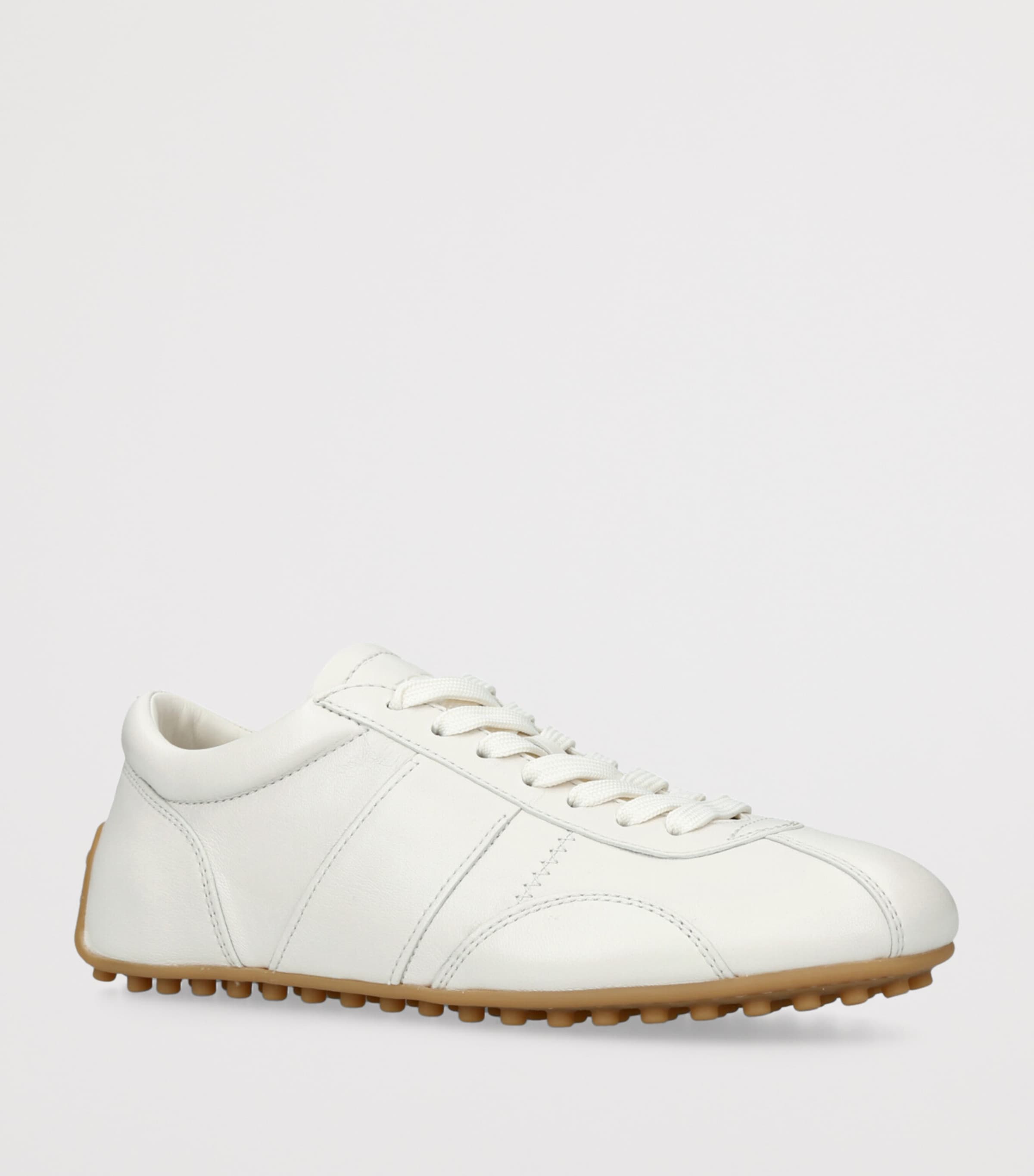 Leather T-Marathon Sneakers WHITE Image 3