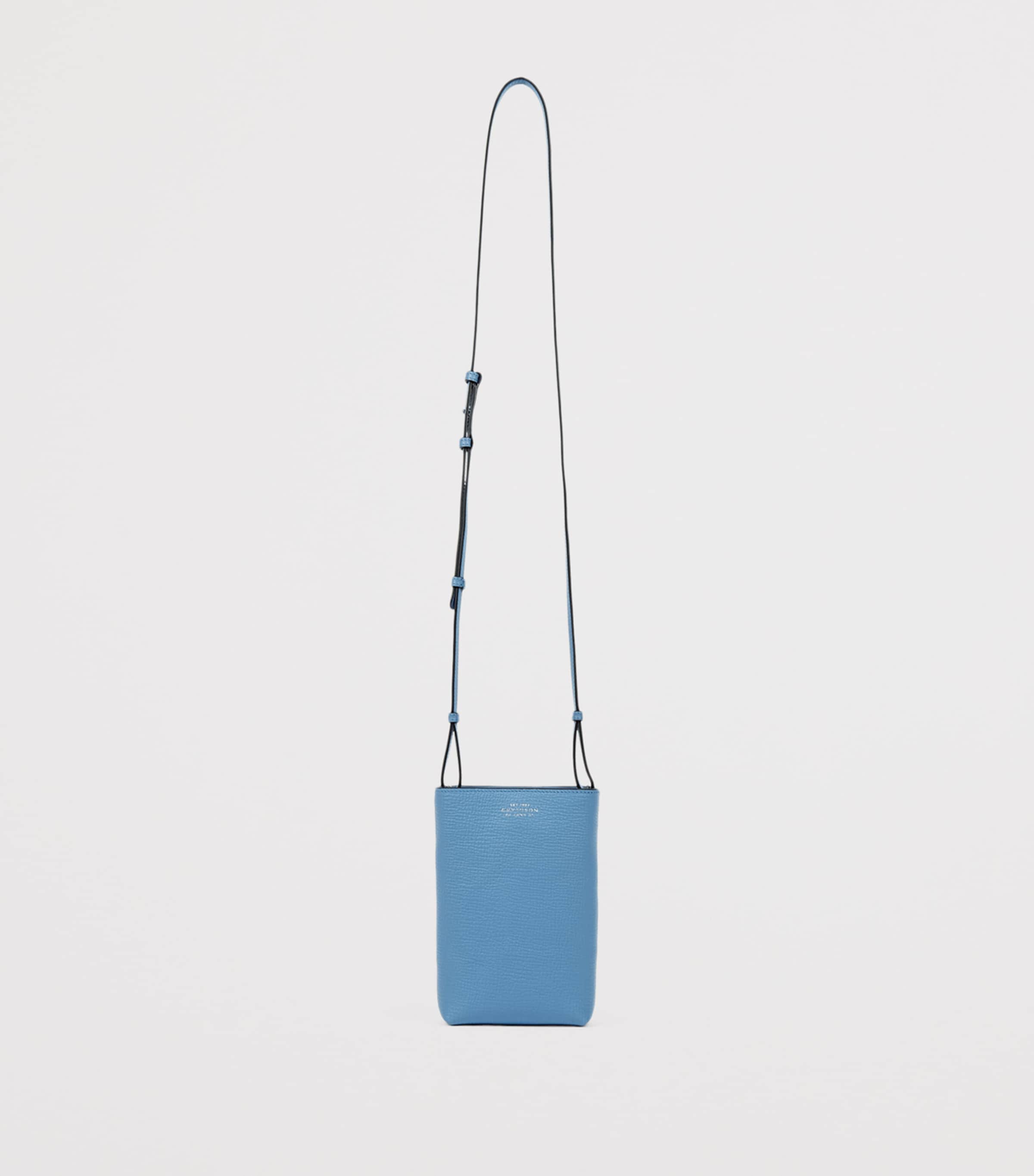 Leather Day pouch NILE BLUE Image 4