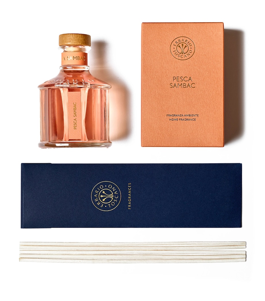 Erbario Toscano Pesca Sambac Diffuser (250ml) Peach Image 2