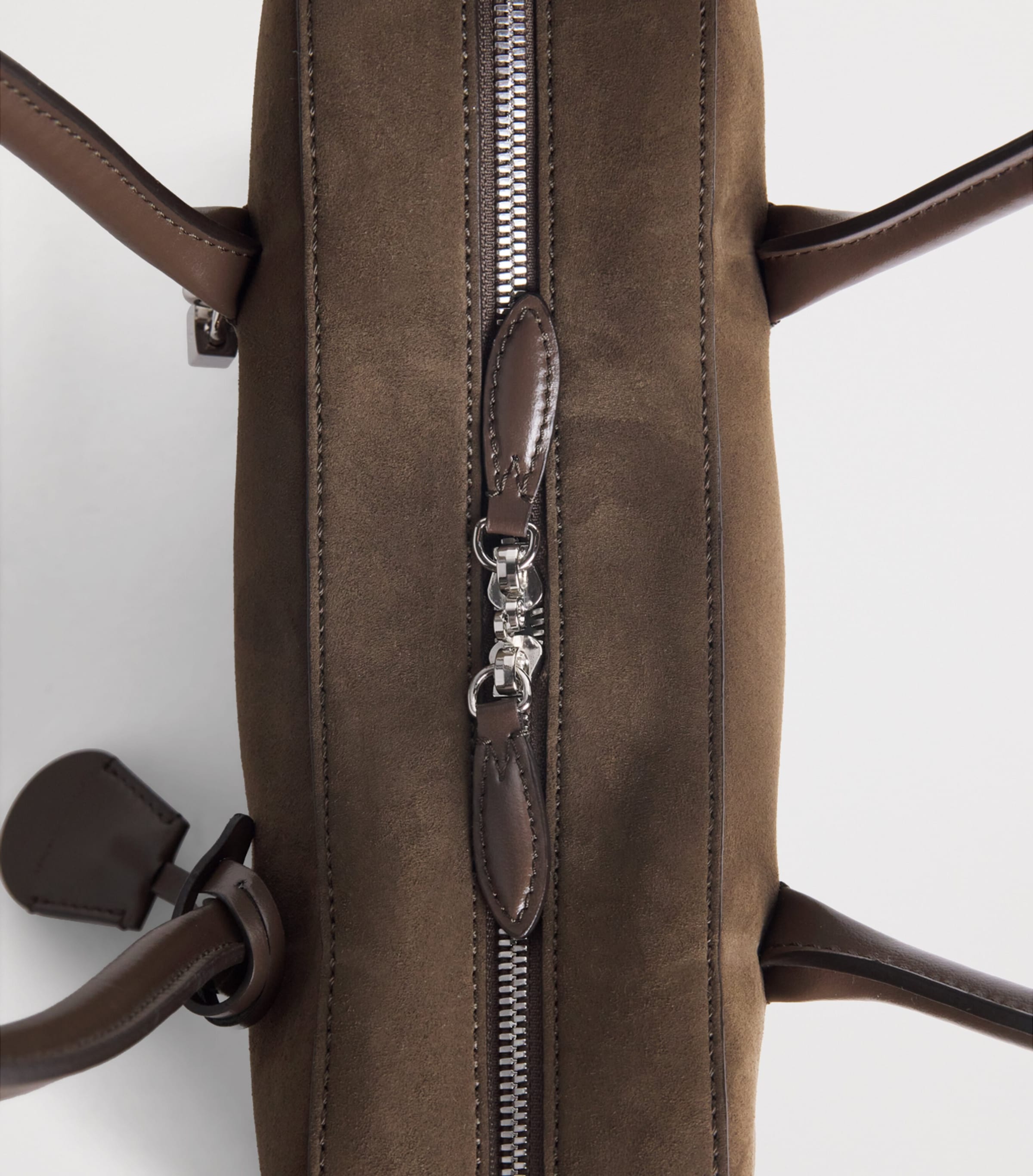 Vegan Suede Ryder Shoulder Bag 2017 MOKA Image 4