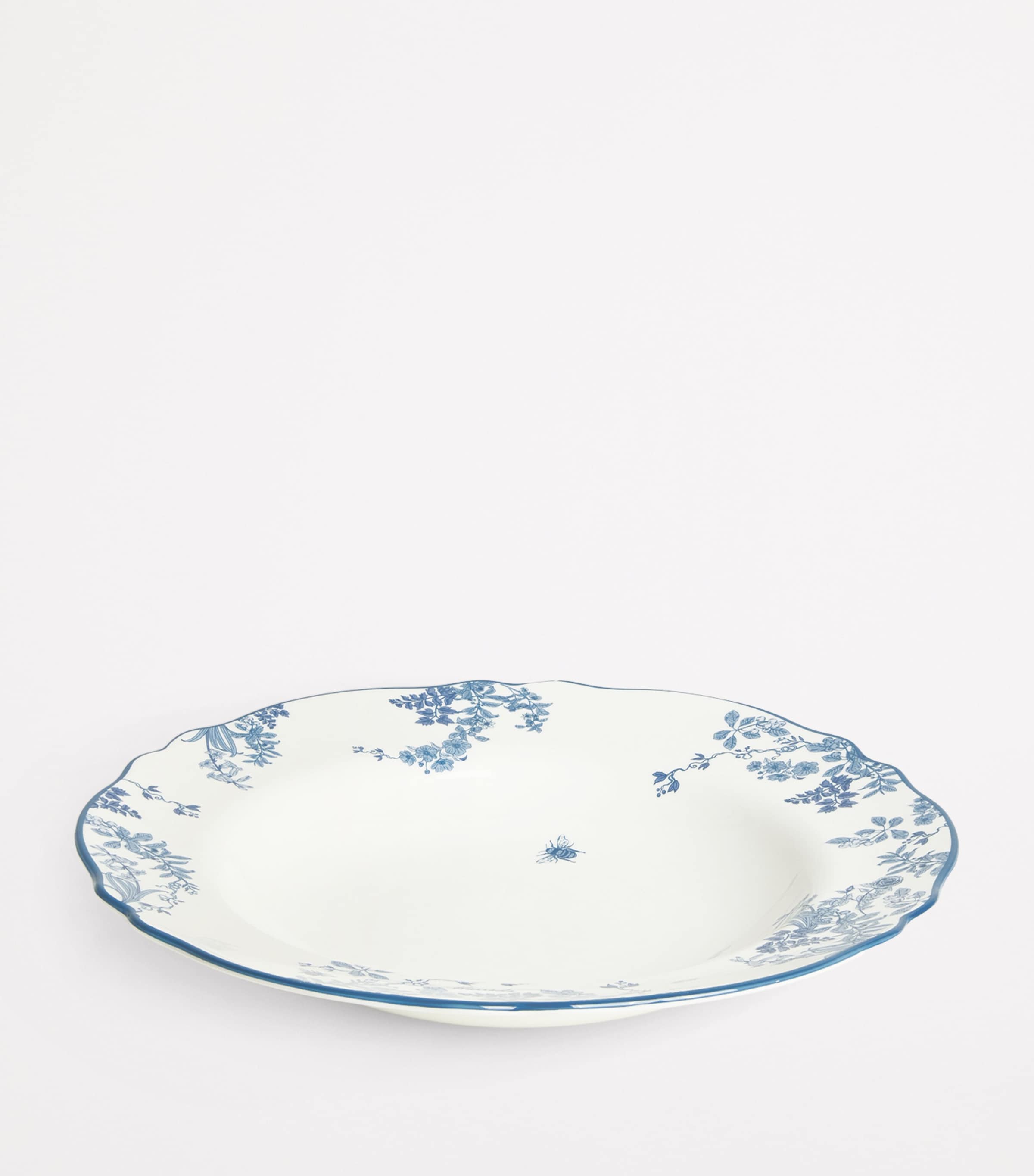 Bone China Toile Bowl (23.5cm) BLUE Image 2