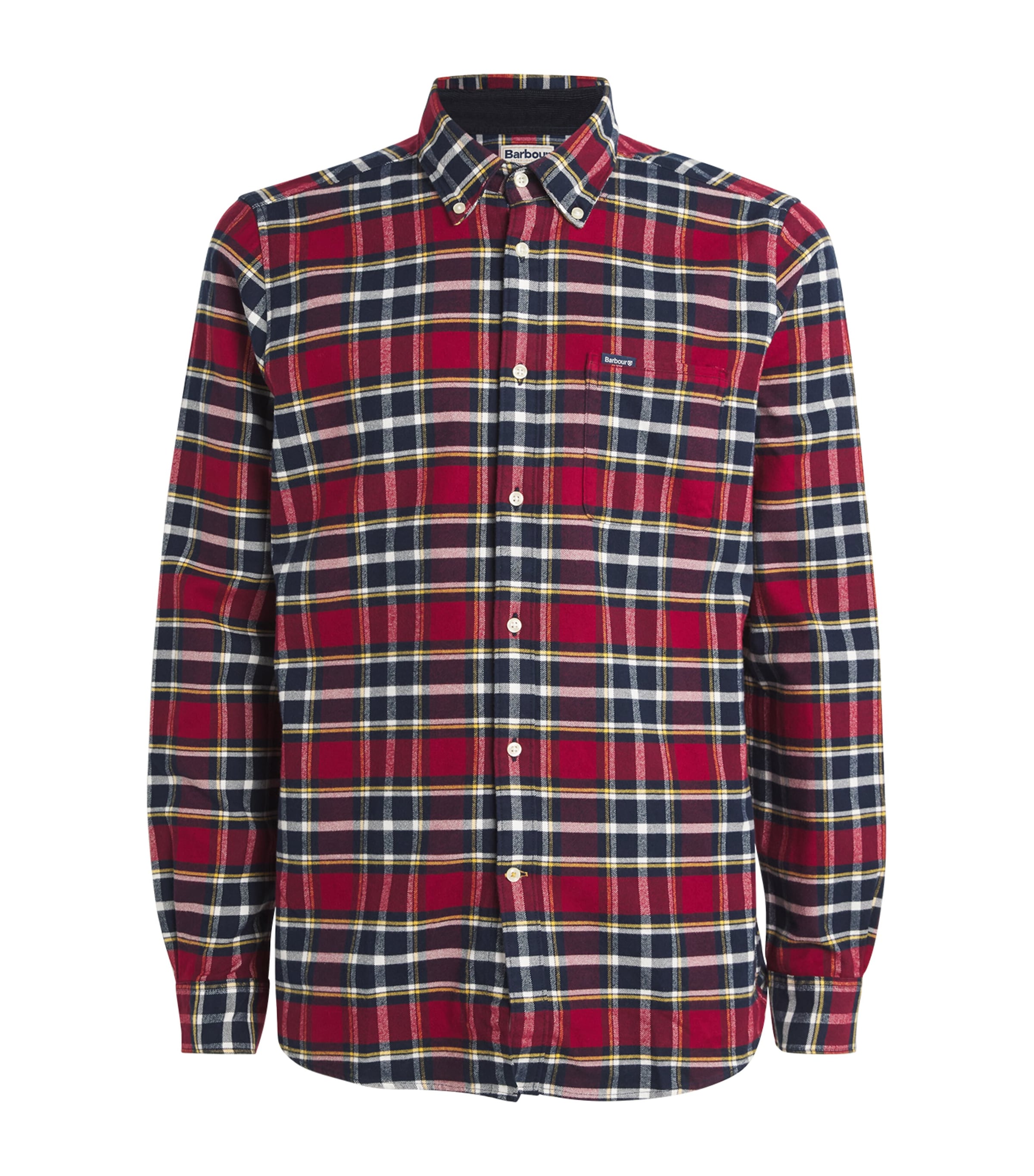 Barbour Cotton Chequered Betsom Shirt In Red