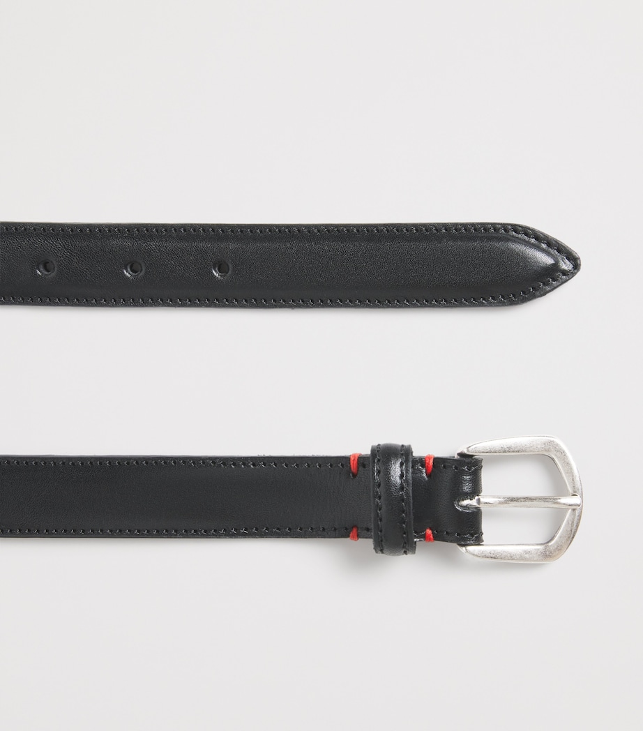 Leather Belt NERO Image 4