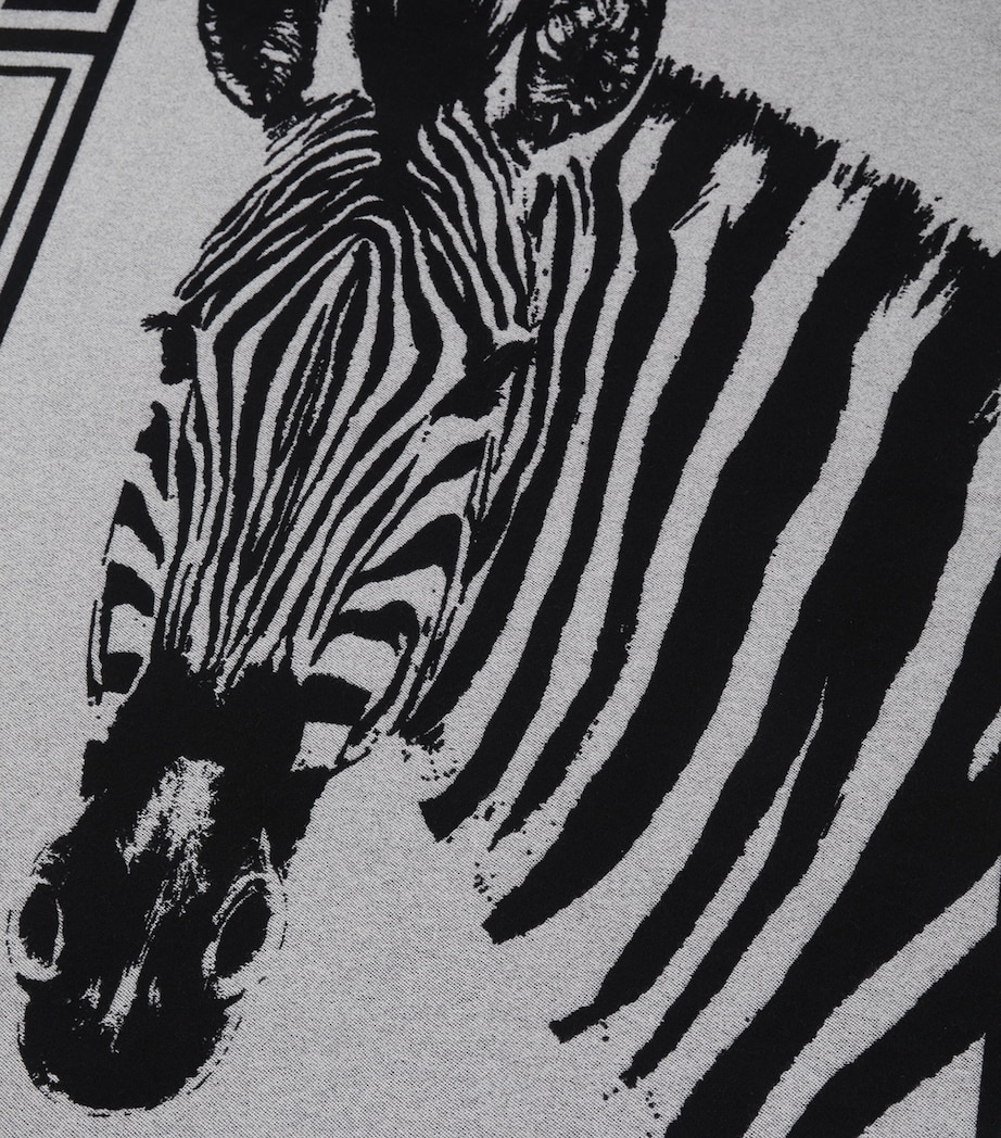 Cashmere Zebra DG Throw (140cm x 180cm) UZ004 ZEBRA Image 4