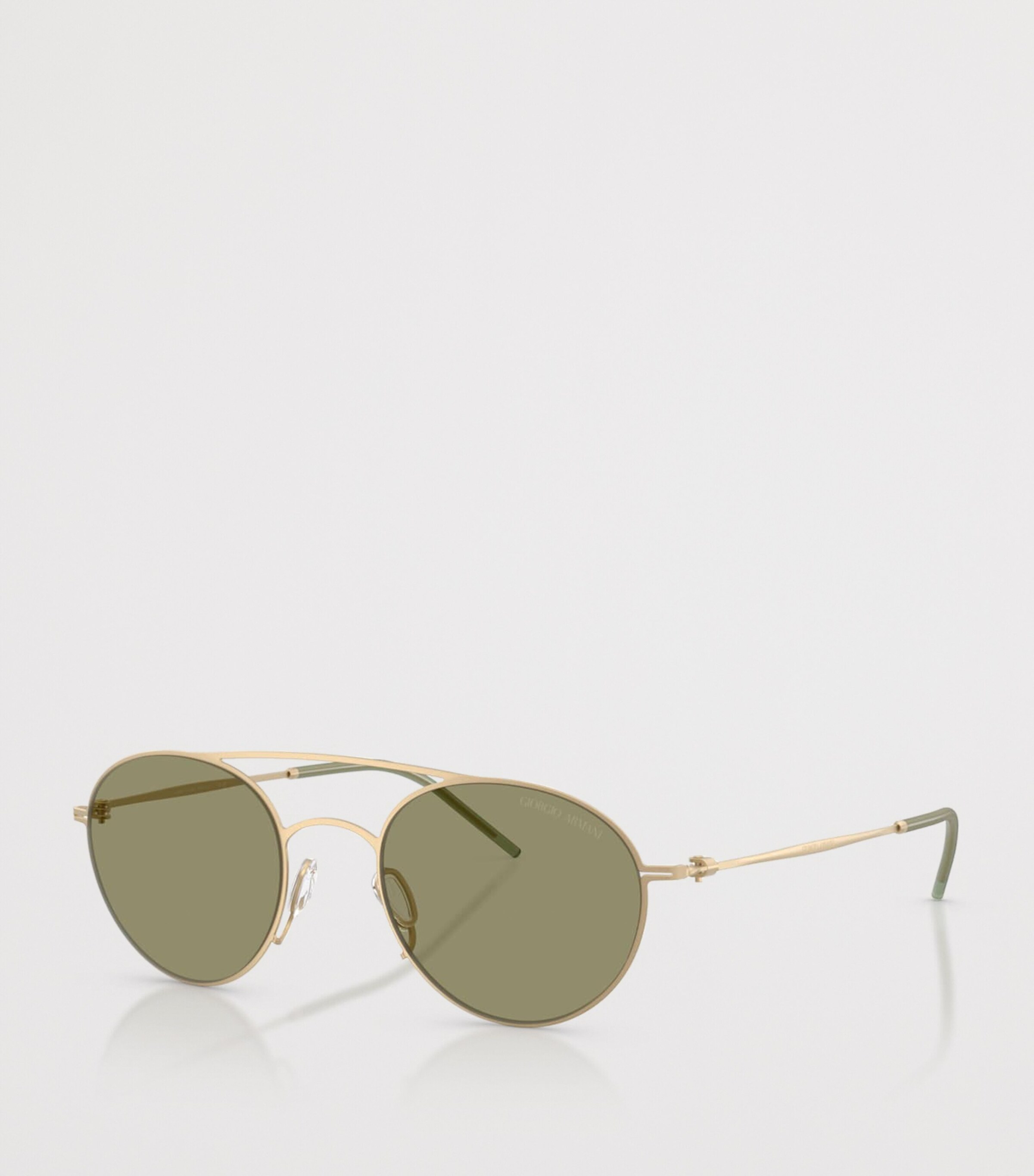 Giorgio Armani Metal Round Sunglasses Image 2