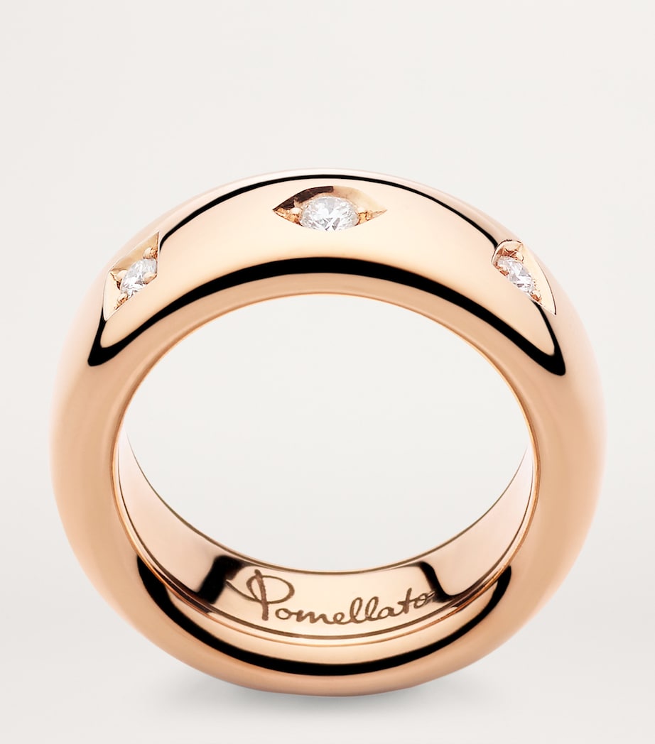 Rose Gold and Diamond Iconica Ring DB000 Image 4