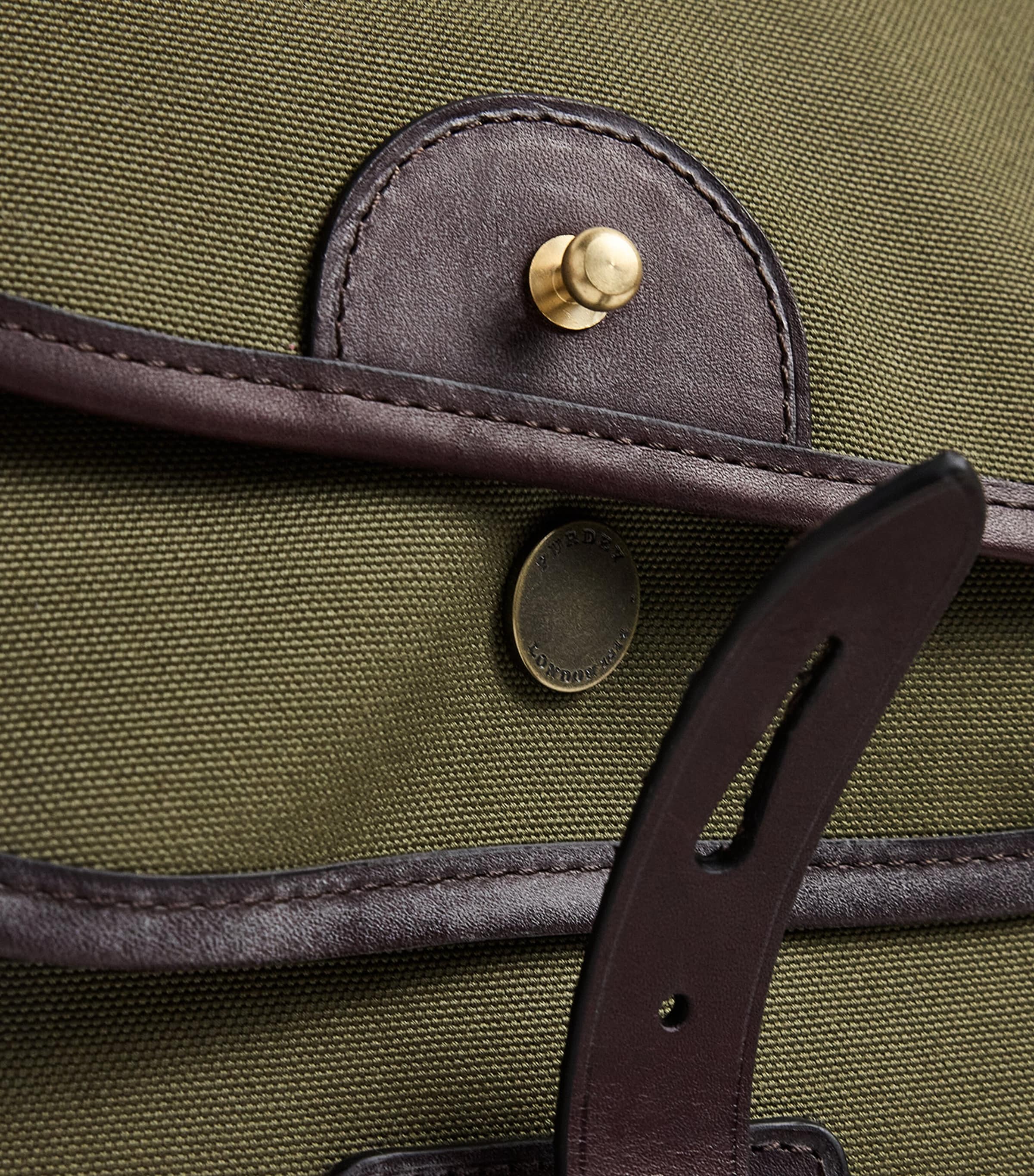 Purdey Canvas Field Game Cross-Body Bag Khk Image 6