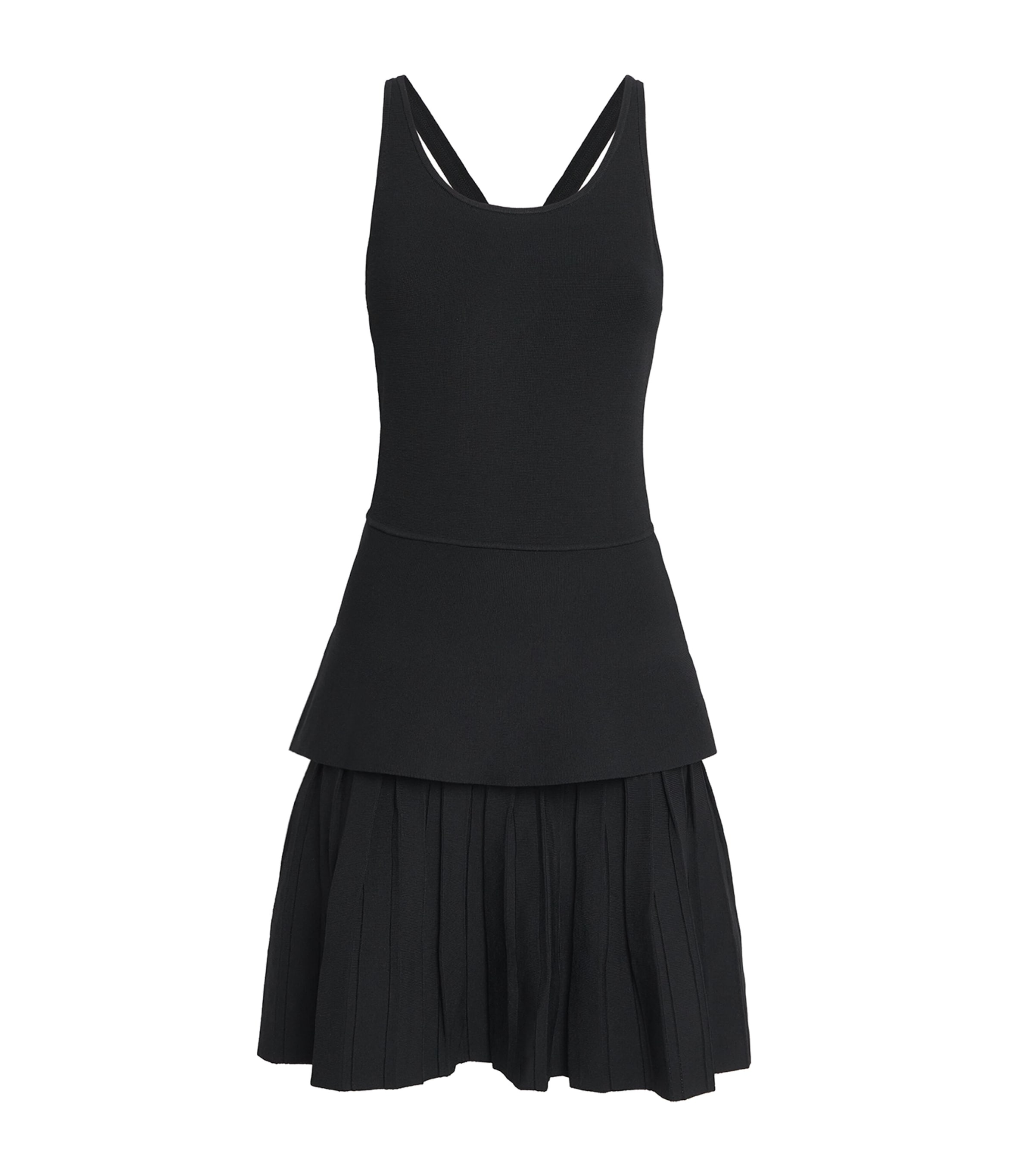 Claudie Pierlot Womens Knitted Mini Dress Black Image 1