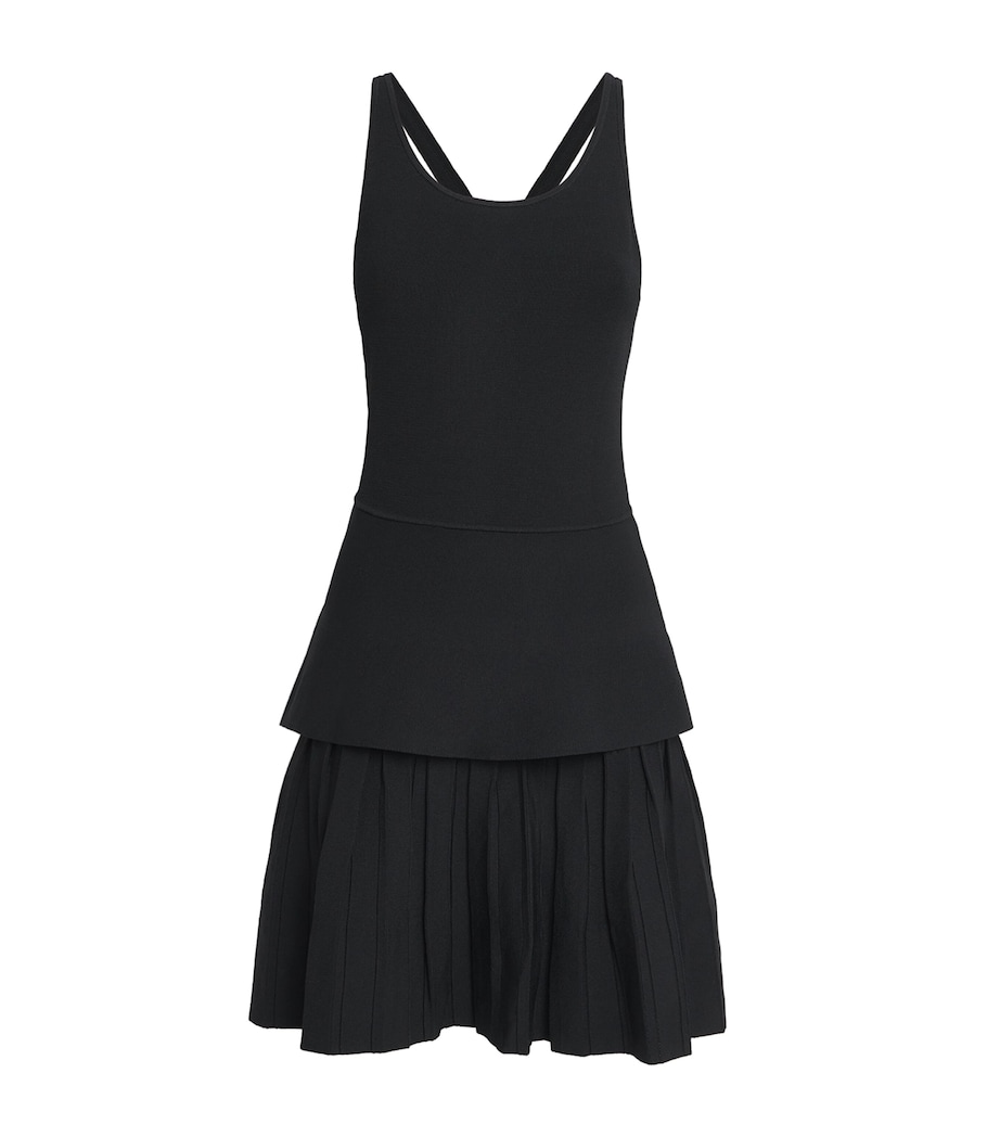 Claudie Pierlot Womens Knitted Mini Dress Black Image 1