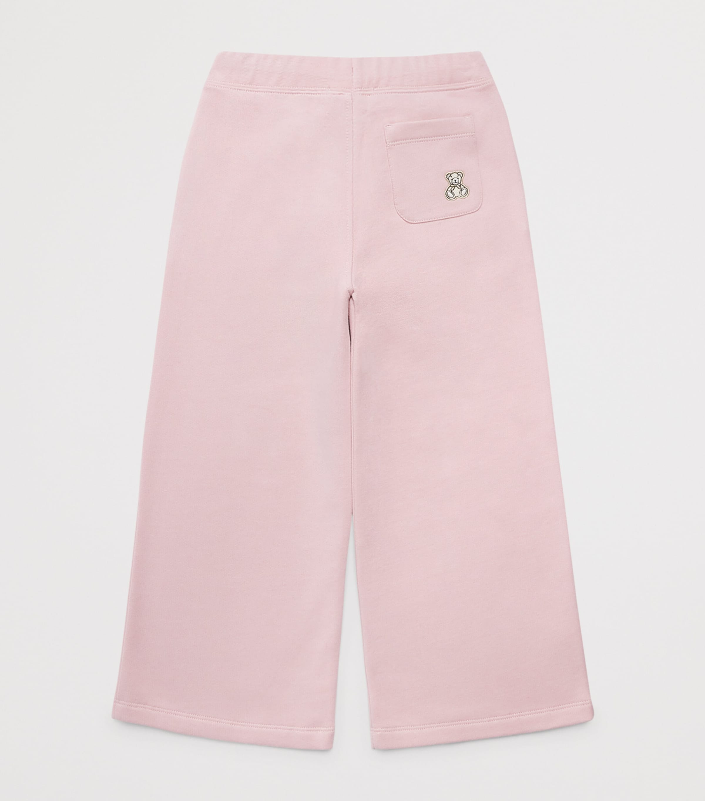 Harrods Cotton Logo Sweatpants (2-8 Years) Pink Image 2