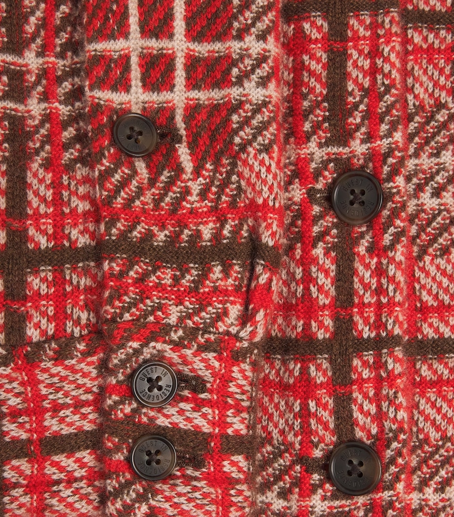 Cashmere Plaid Dylan Shirt CHILI COMBO Image 5