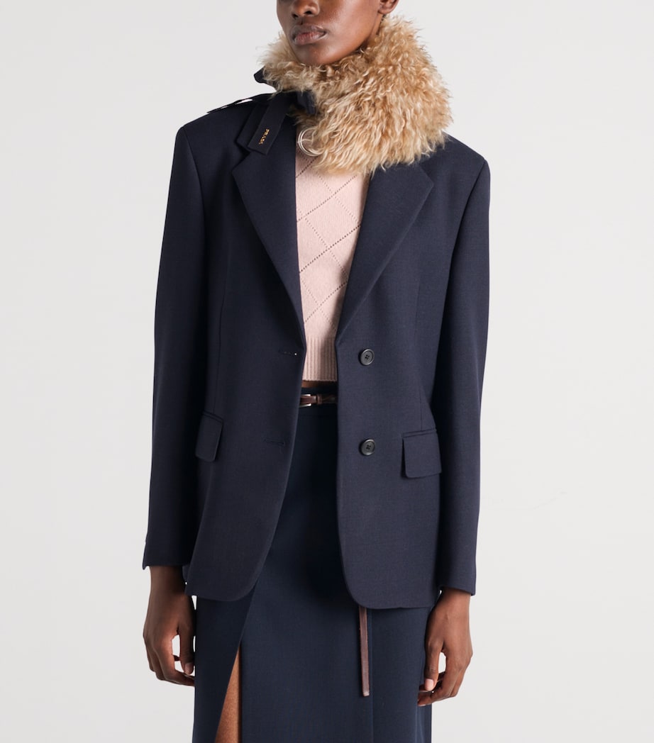 Cashmere Short-Sleeve Sweater F0028 Image 4