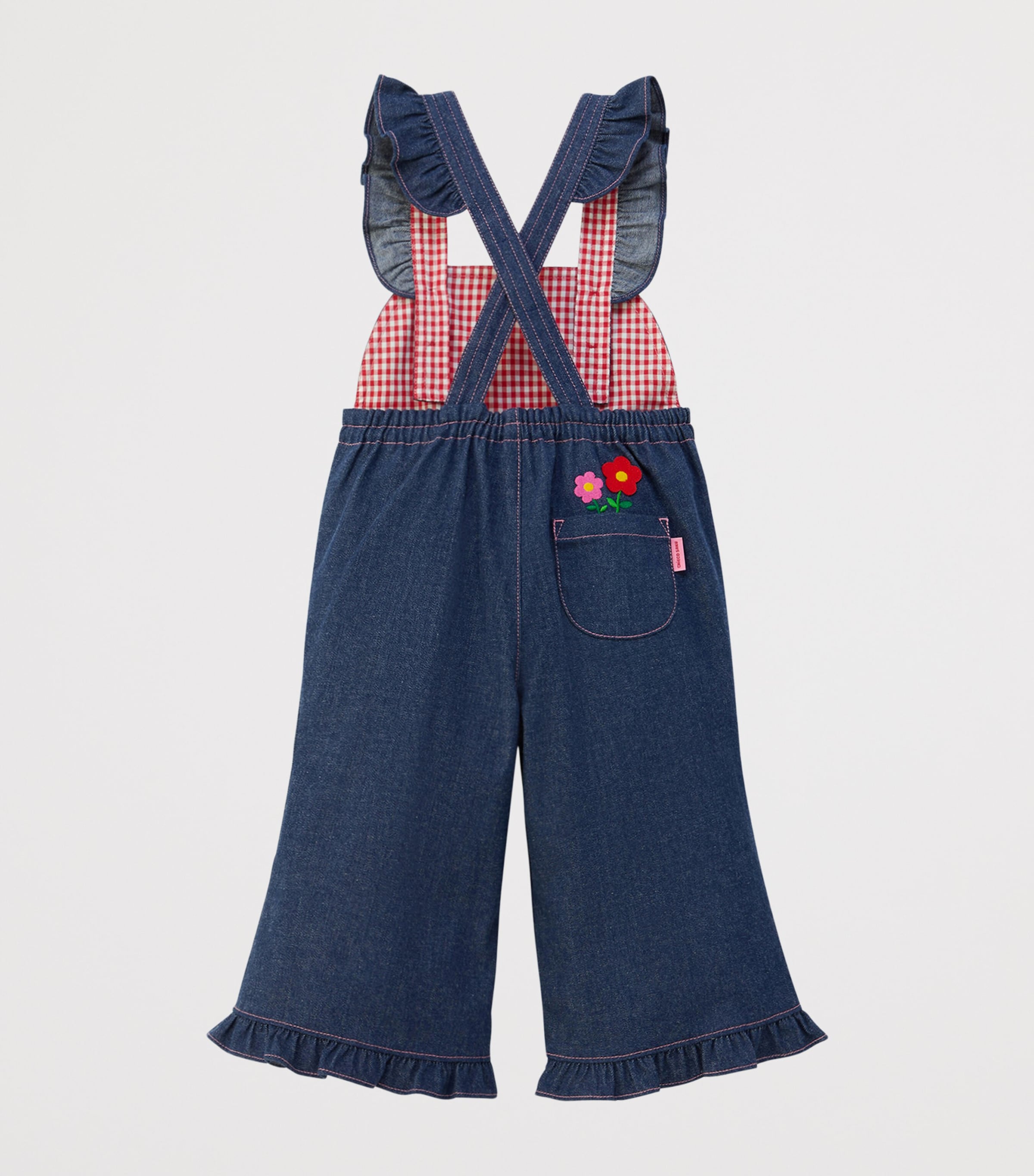 Denim Chieco Saku Dungarees (2-5 Years) 3 Image 6