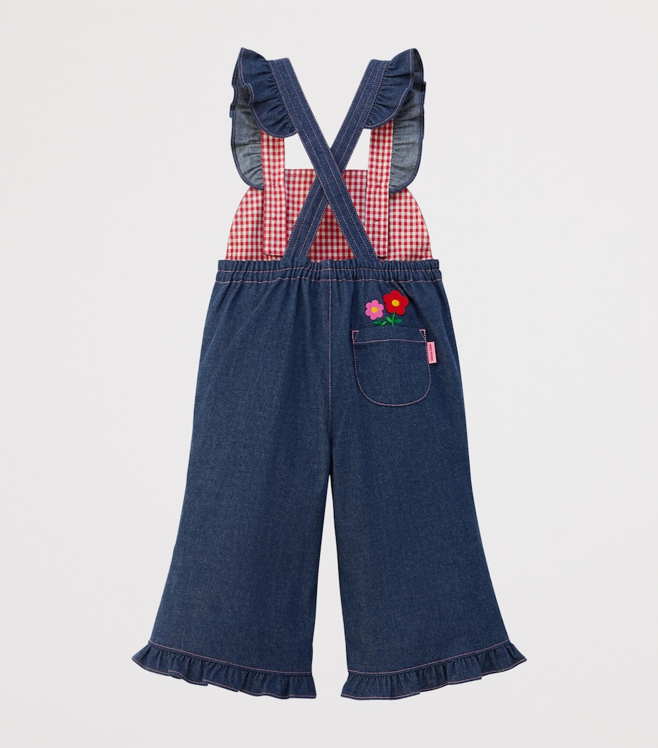 Denim Chieco Saku Dungarees (2-5 Years) 3 Image 6