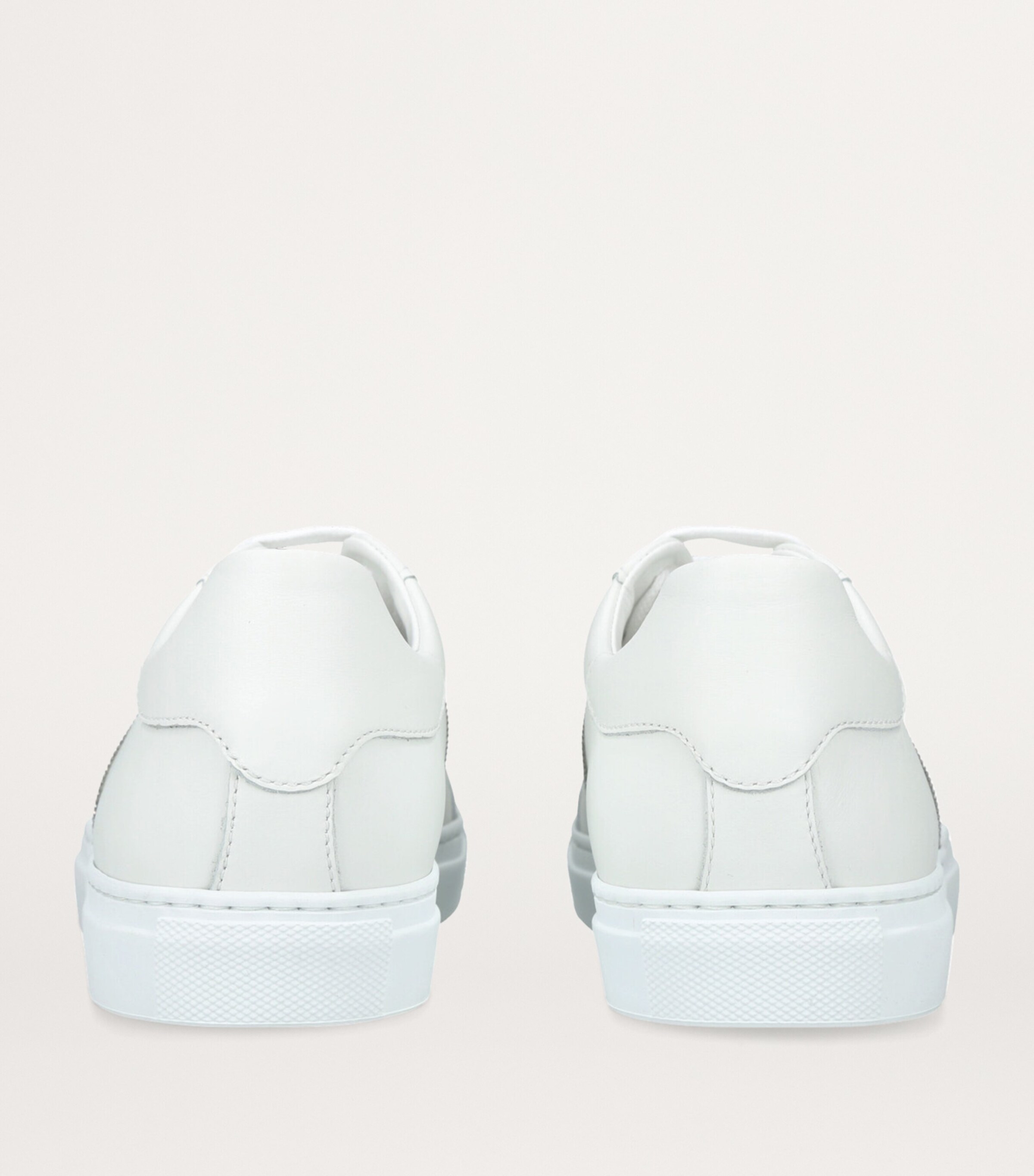 Leather Retro Monili Sneakers WHITE Image 2