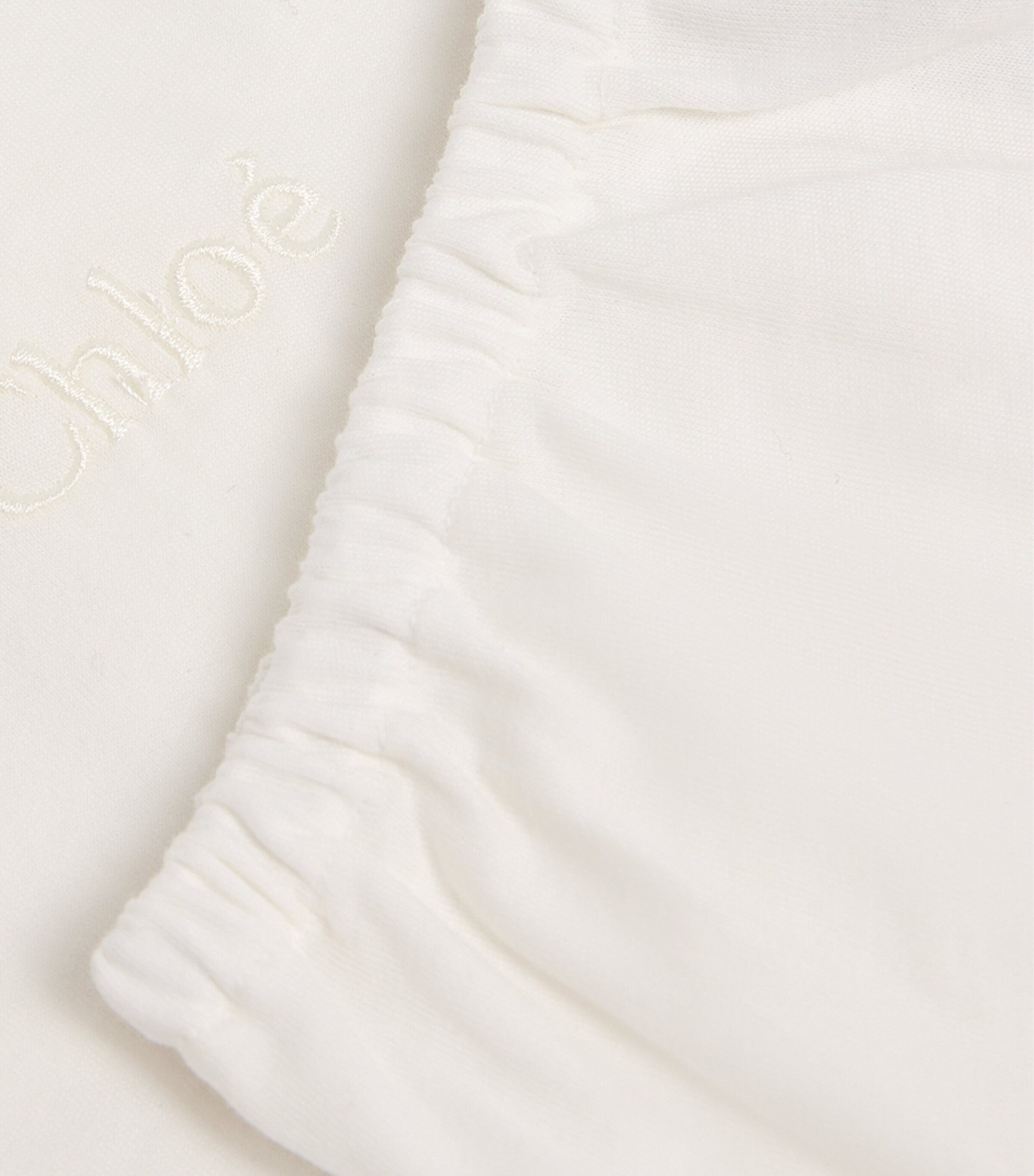 Cotton Dress and Bloomers Set (1-18 Months) 117 OFFWHITE Image 4