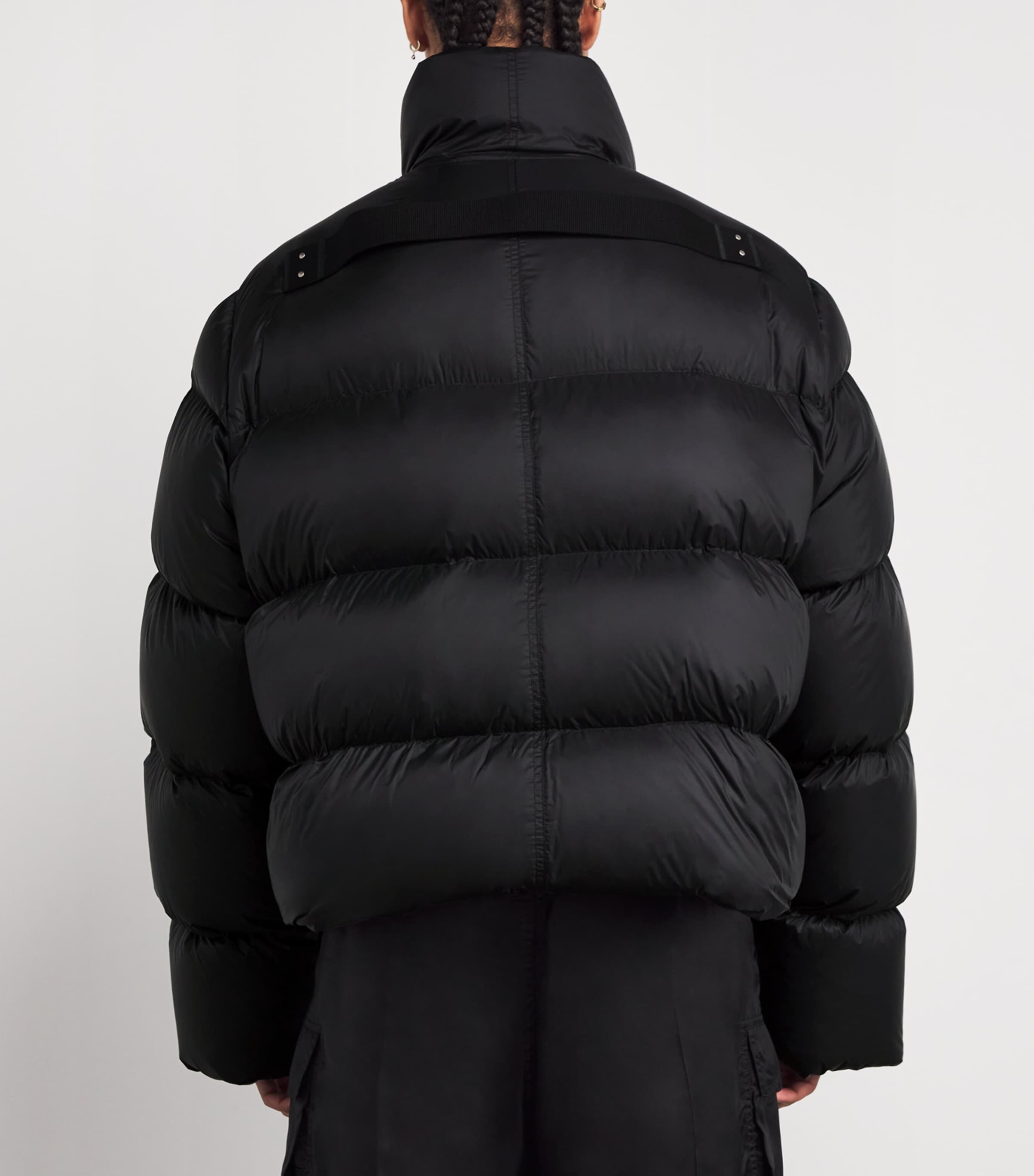 Down Turtle Puffer Jacket BLACK Image 4