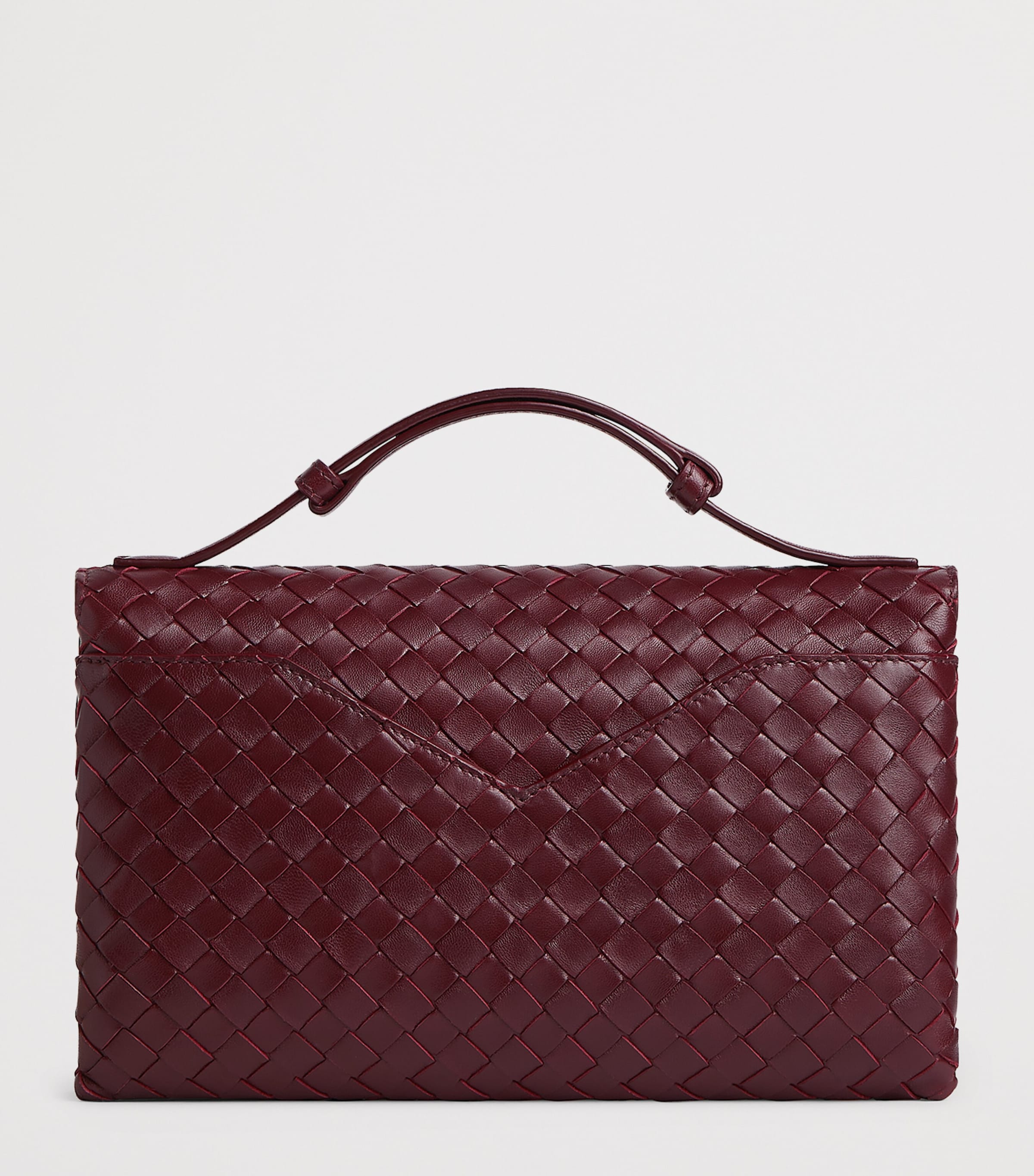 Bottega Veneta Lambskin Knot Lock Top-Handle Bag | Harrods US