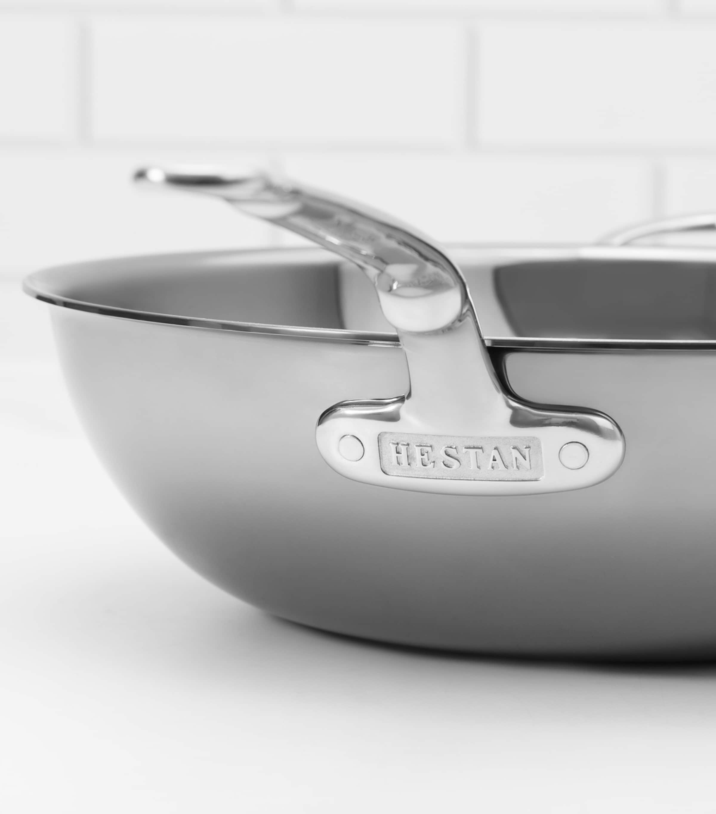 Hestan Stainless Steel NanoBond Chef’s Pan (36cm) Silver Image 6
