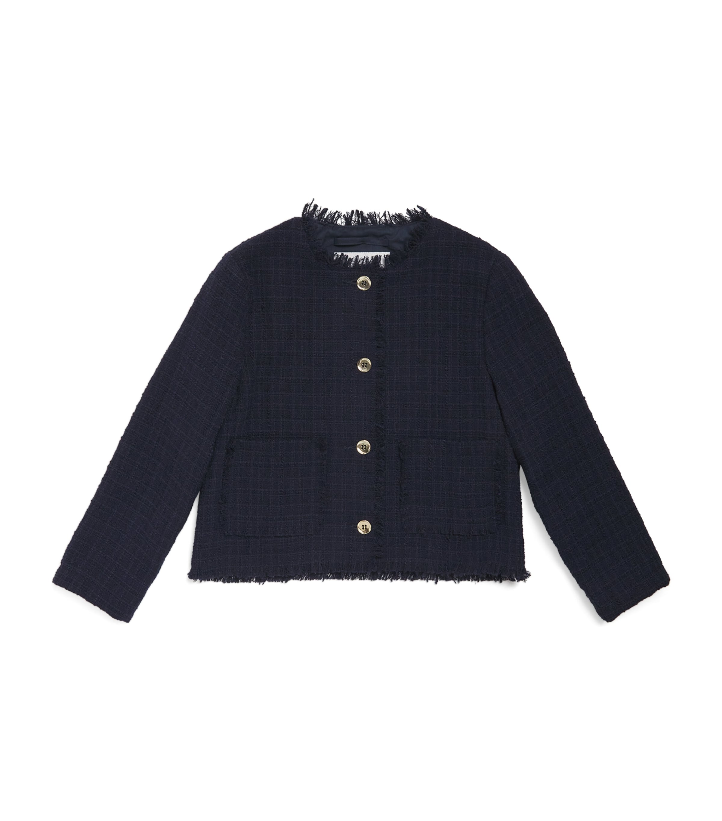 Tweed Jacket (3-12 Years) 497 BLUE Image 1