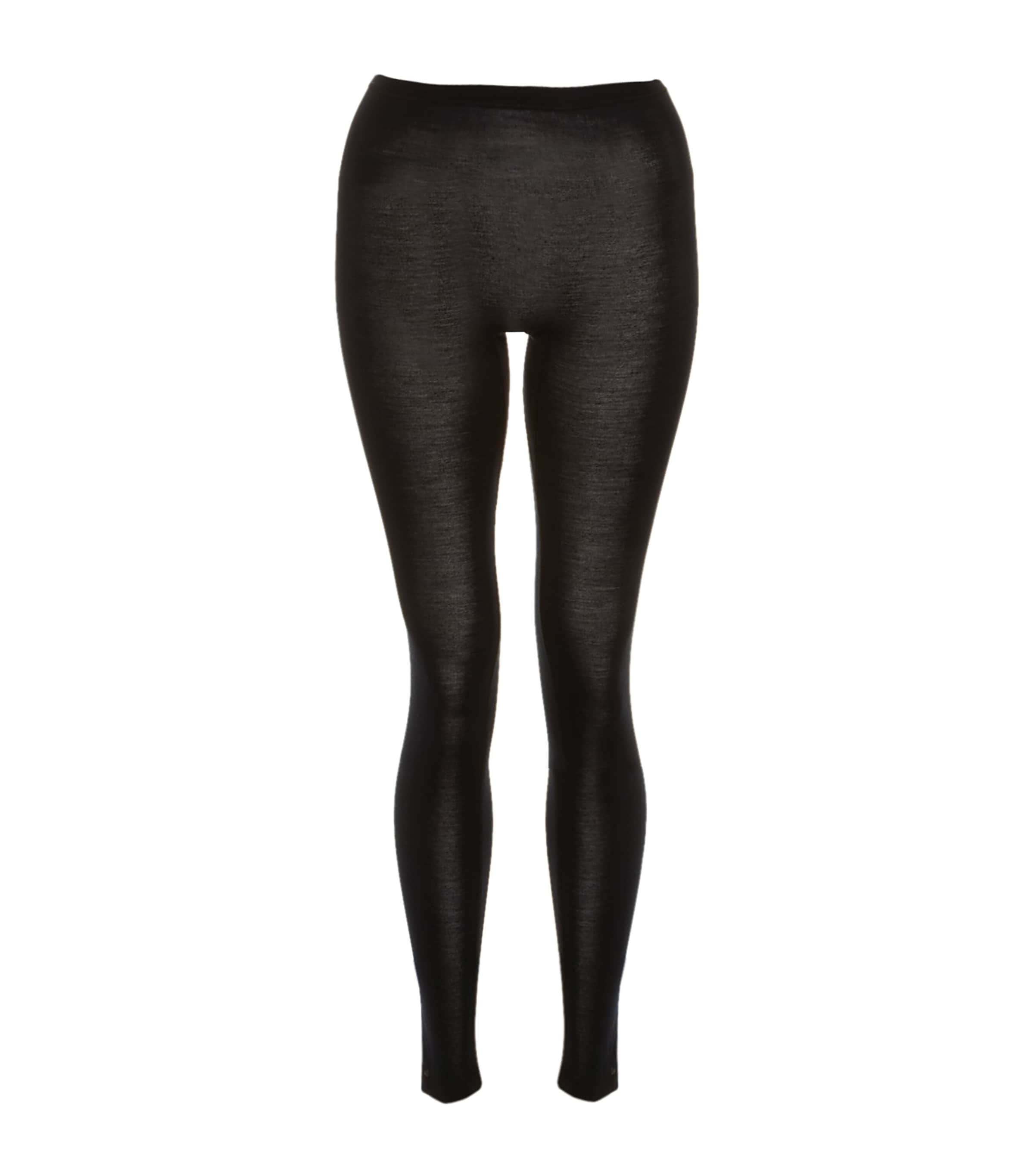 Hanro Pure Silk Leggings In Black