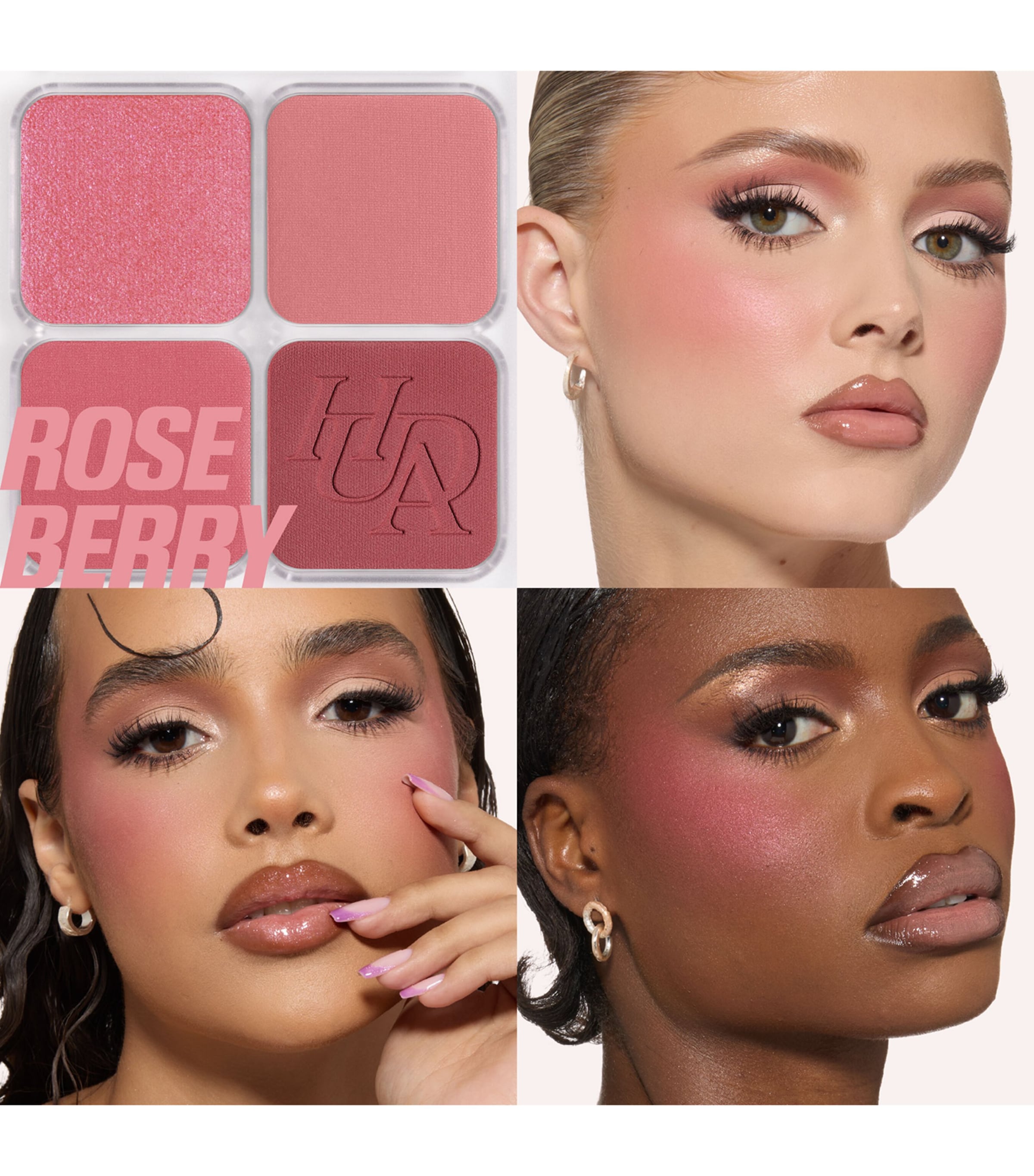 Blush Filter Blurring Blushlighters Palette - Rose Berry ROSE BERRY Image 2