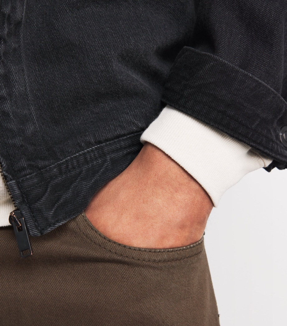 The Row Mens Siouxie Straight Jeans Brown Grey Image 5