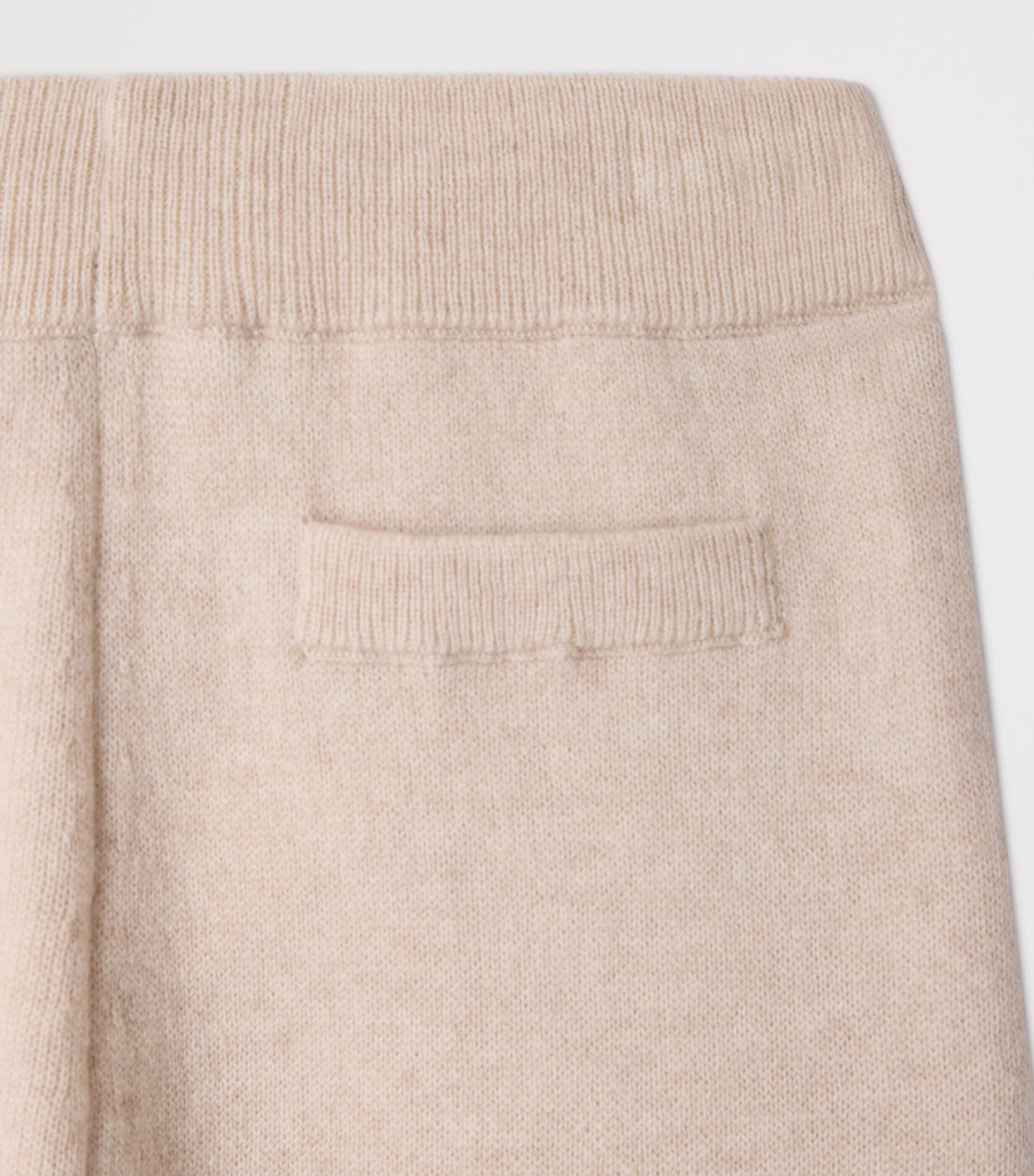 Bonpoint Wool-Blend Sweatpants (4-8 Years) Beige Image 3