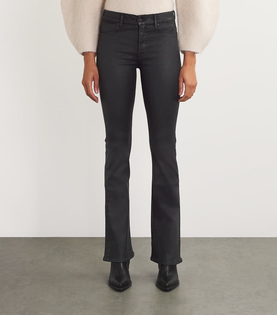 Coated Bootcut Soho Jeans BLACK Image 3