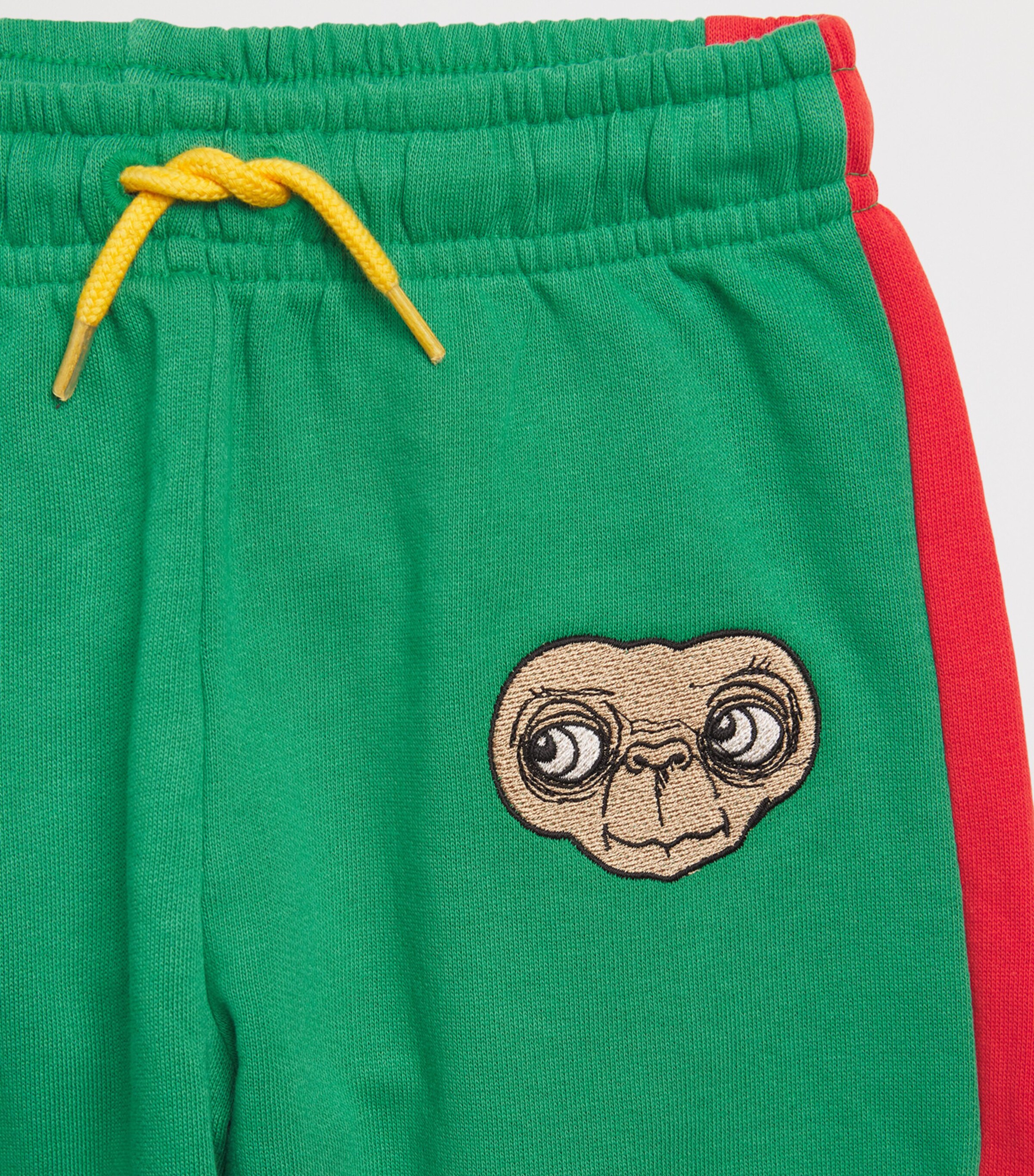 Mini Rodini x E.T. Organic Cotton Sweatpants (3-11 Years) Green Image 4