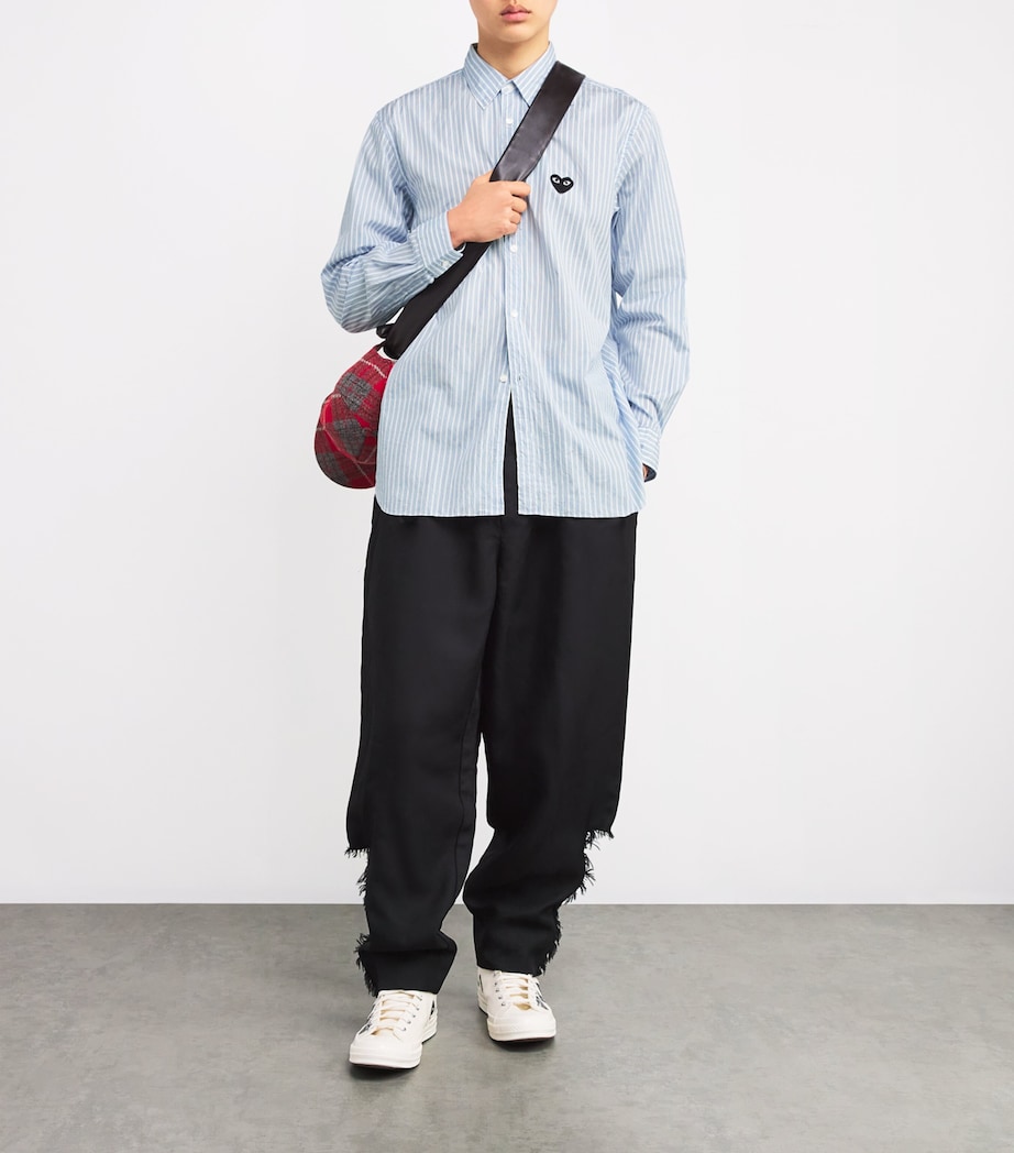 Striped Heart Shirt BLUE Image 2