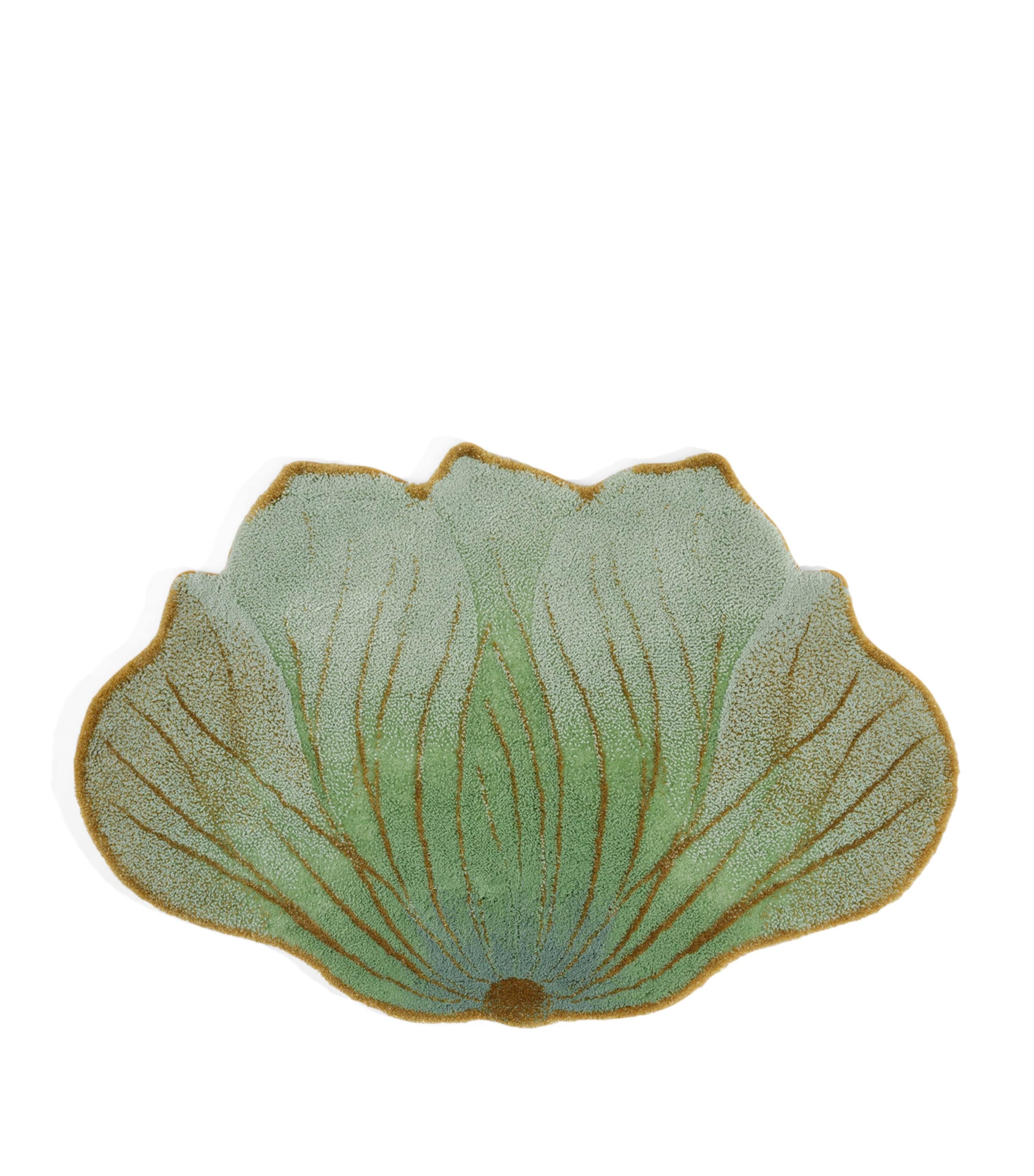 Abyss & Habidecor Lotus Bath Mat In Green