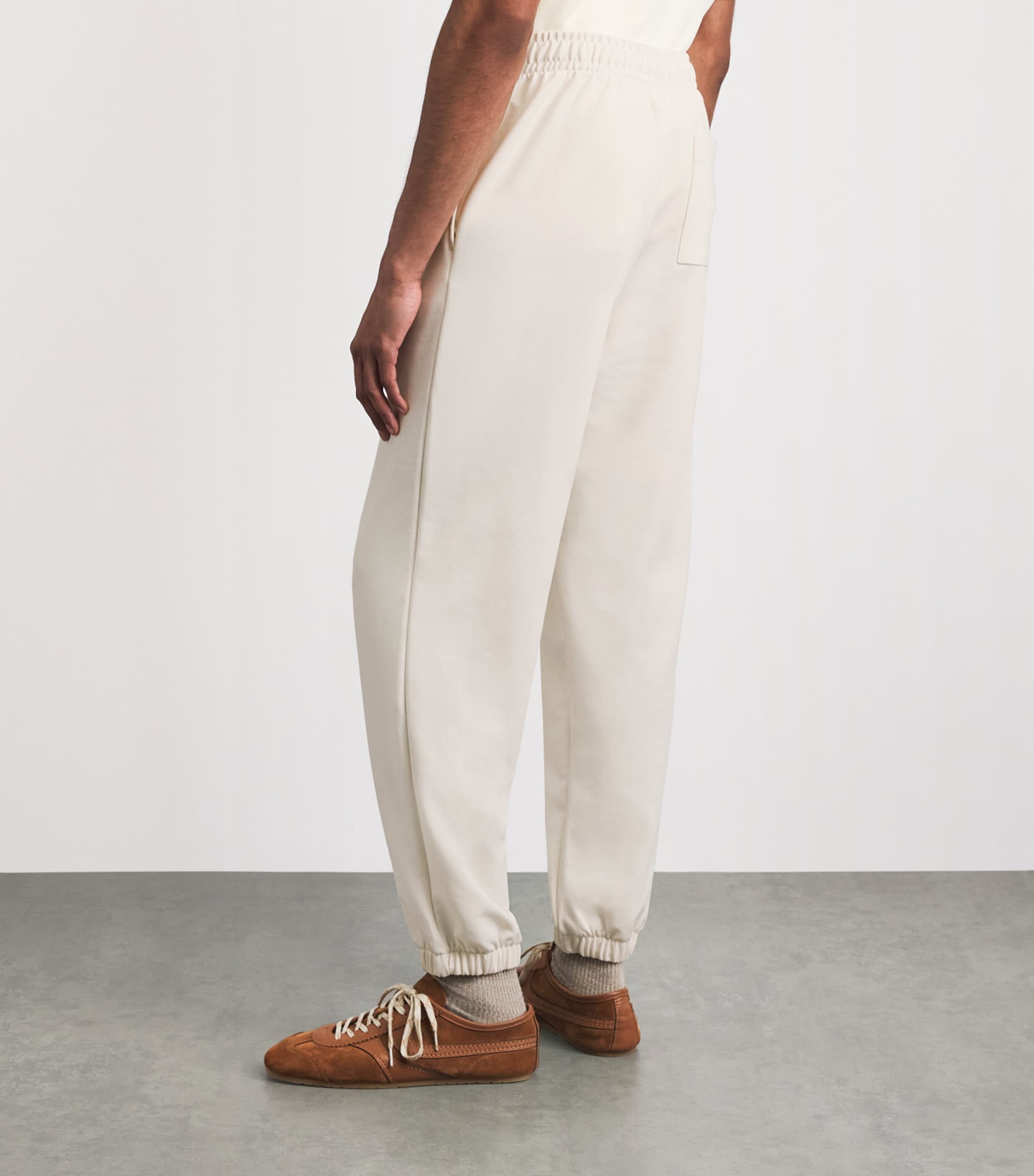 Lacoste Mens x Novak Djokovic Tennis Cuffed Sweatpants Xfj Lapland Image 5
