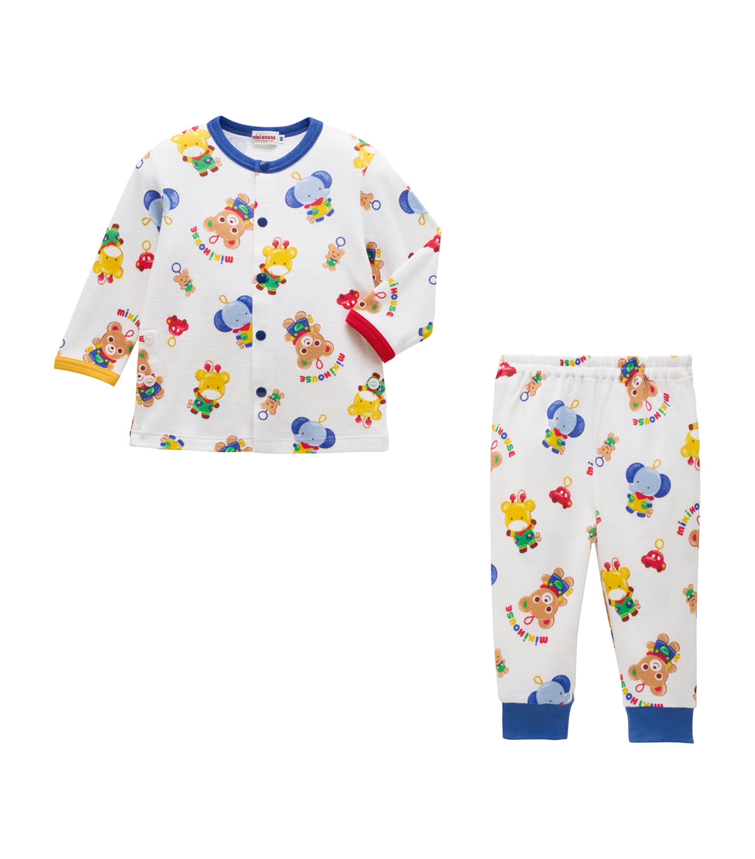 Miki House Cotton Printed Pyjama Set (2-7 Years) Image 1