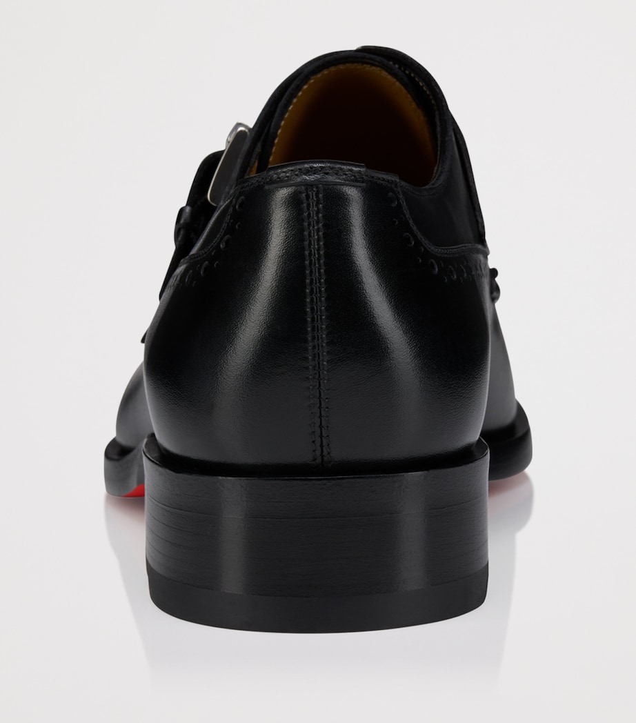 Christian Louboutin Sartok Leather Monk Shoes Image 3