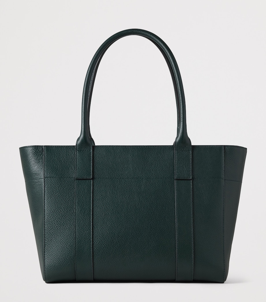 Leather Bayswater 9 to 5 Tote Bag MULBERRY GREEN Image 3