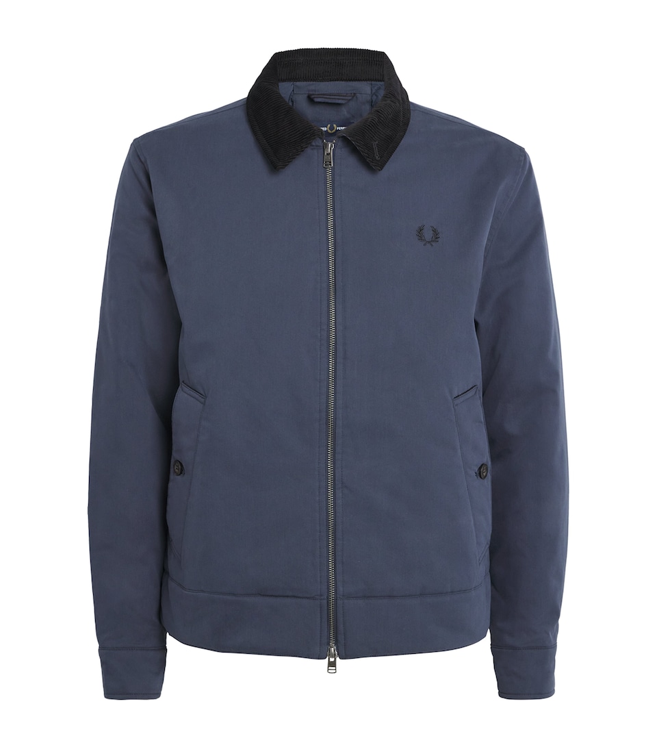 Cotton-Blend Caban Jacket
