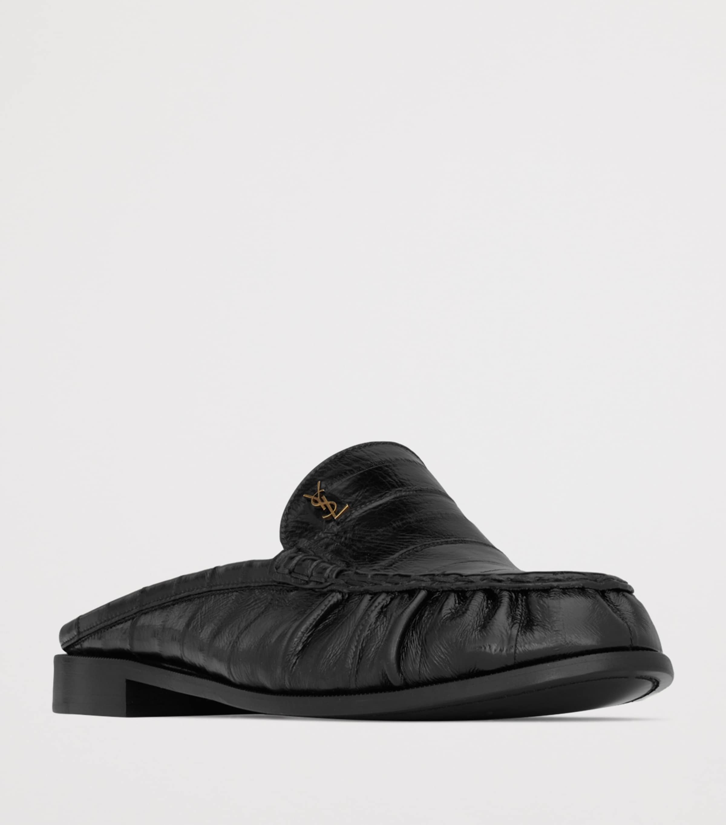 Eel Leather Le Loafer Mules 1000 Image 3
