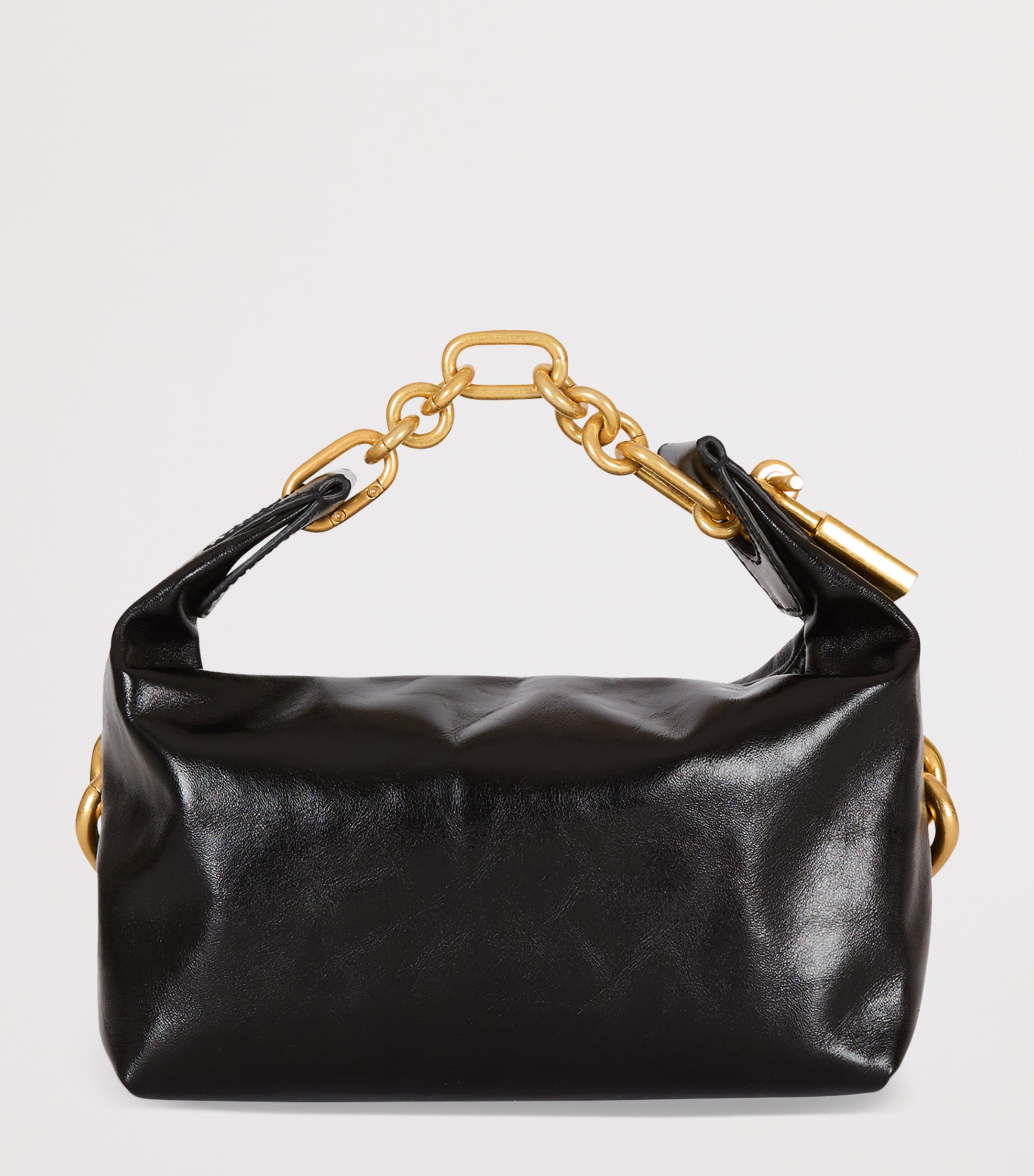 Balmain Mini Leather Sync Shoulder Bag | Harrods US