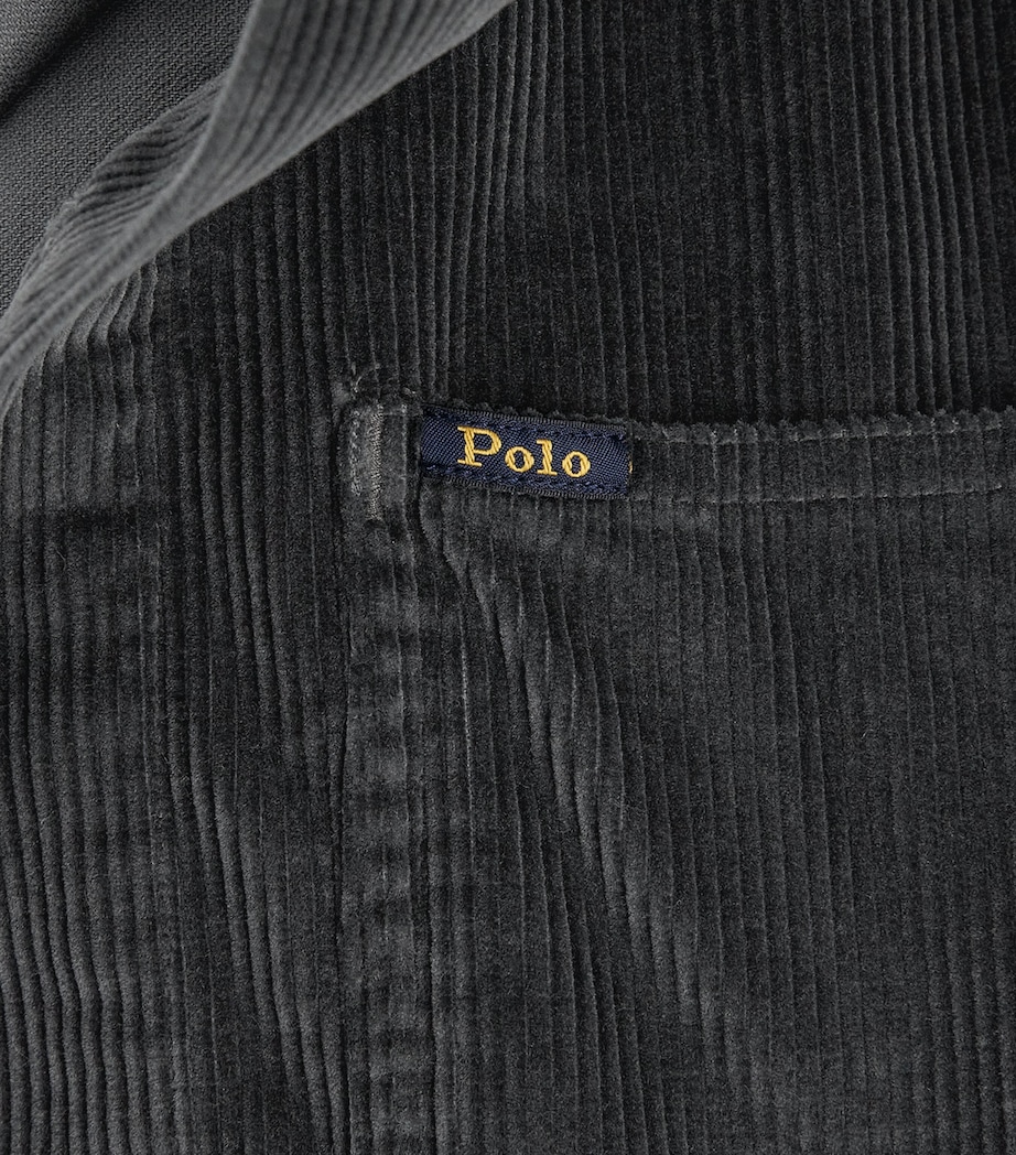 Corduroy Overshirt GREY Image 5