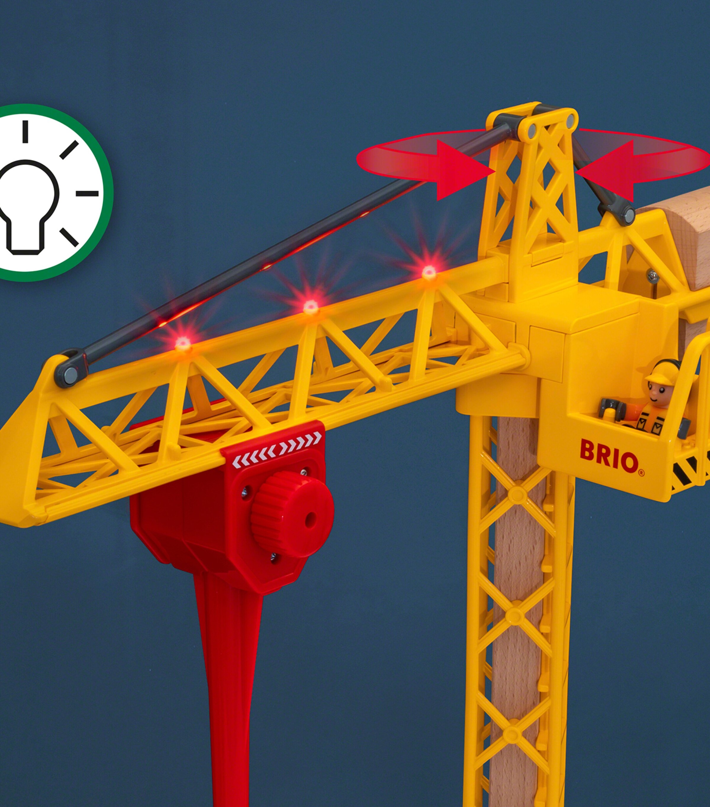 Light-Up Construction Crane MULTI Image 6